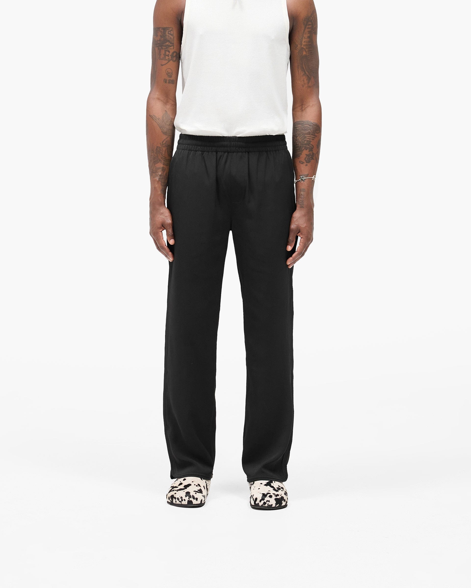 SC25 Piped Track Pant - Jet Black