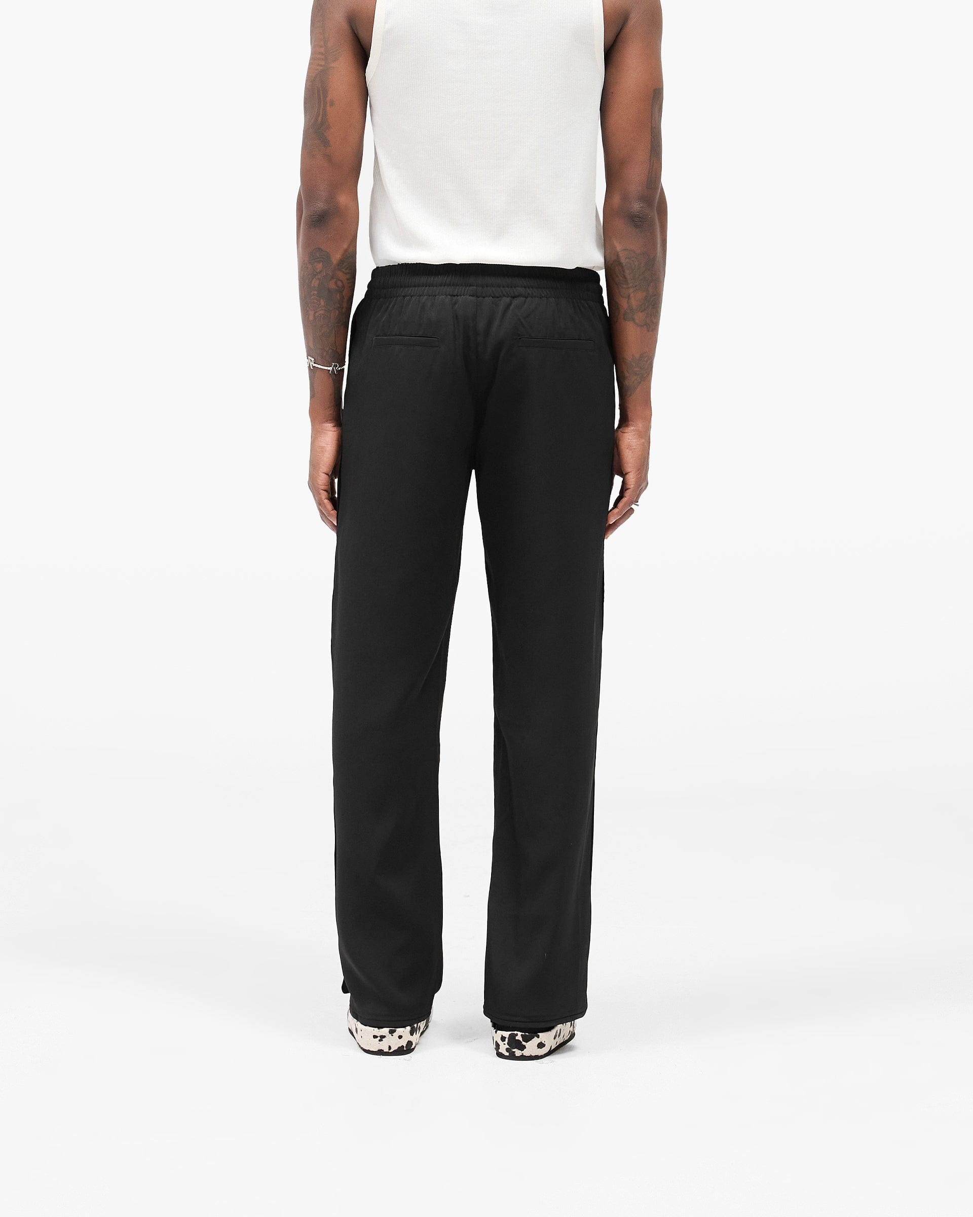 SC25 Piped Track Pant - Jet Black