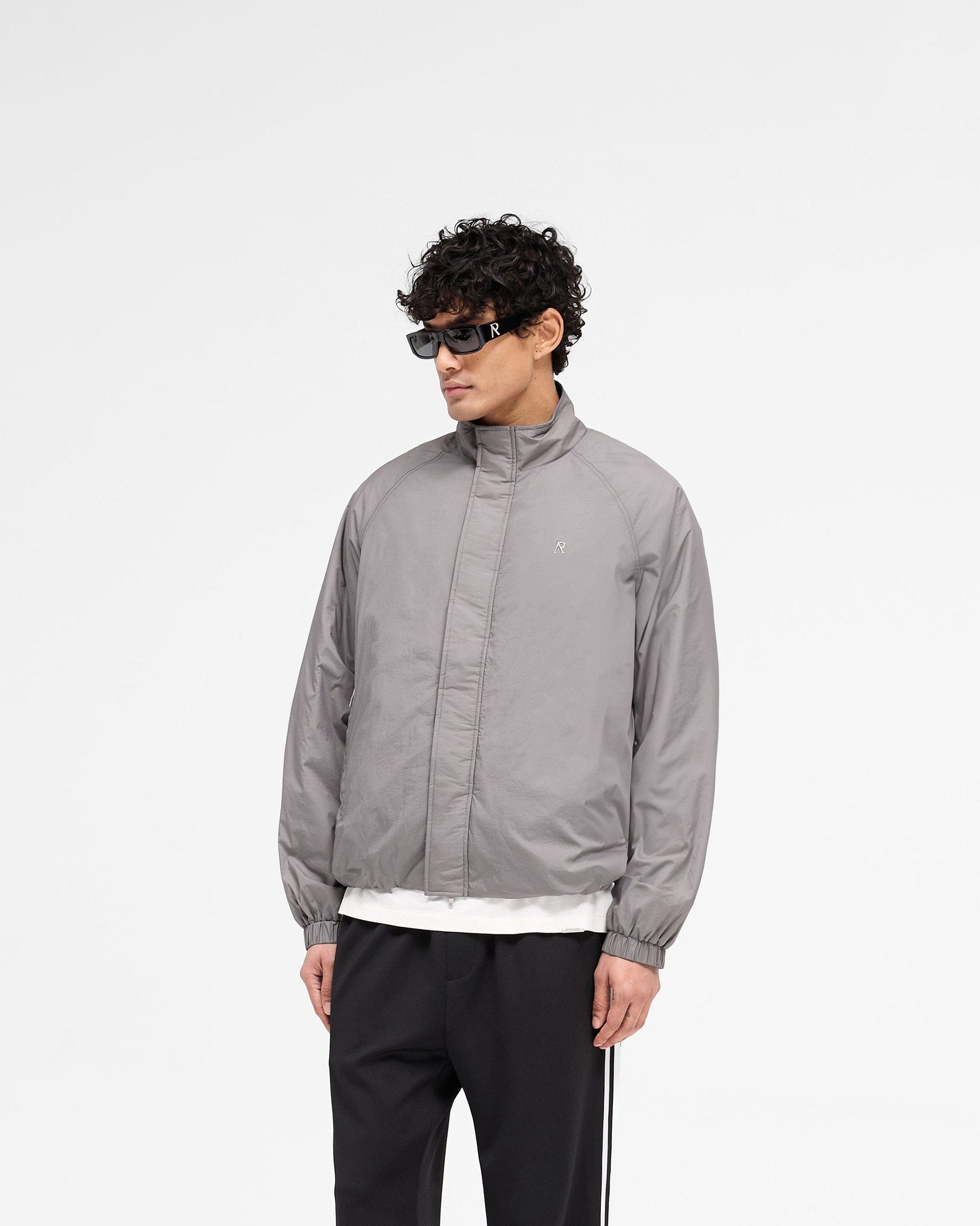 SS25 Funnel Neck Jacket - Stone