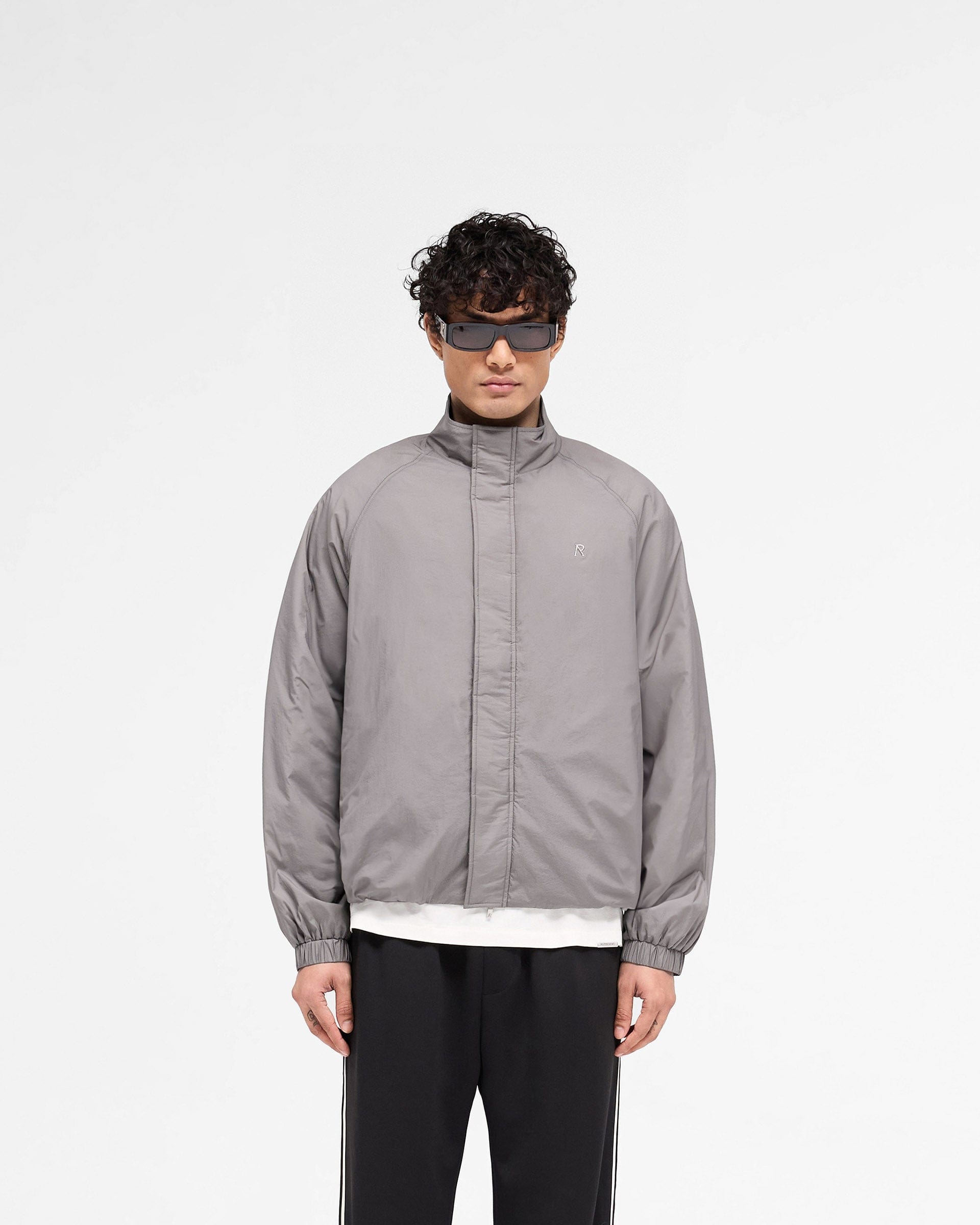 SS25 Funnel Neck Jacket - Stone