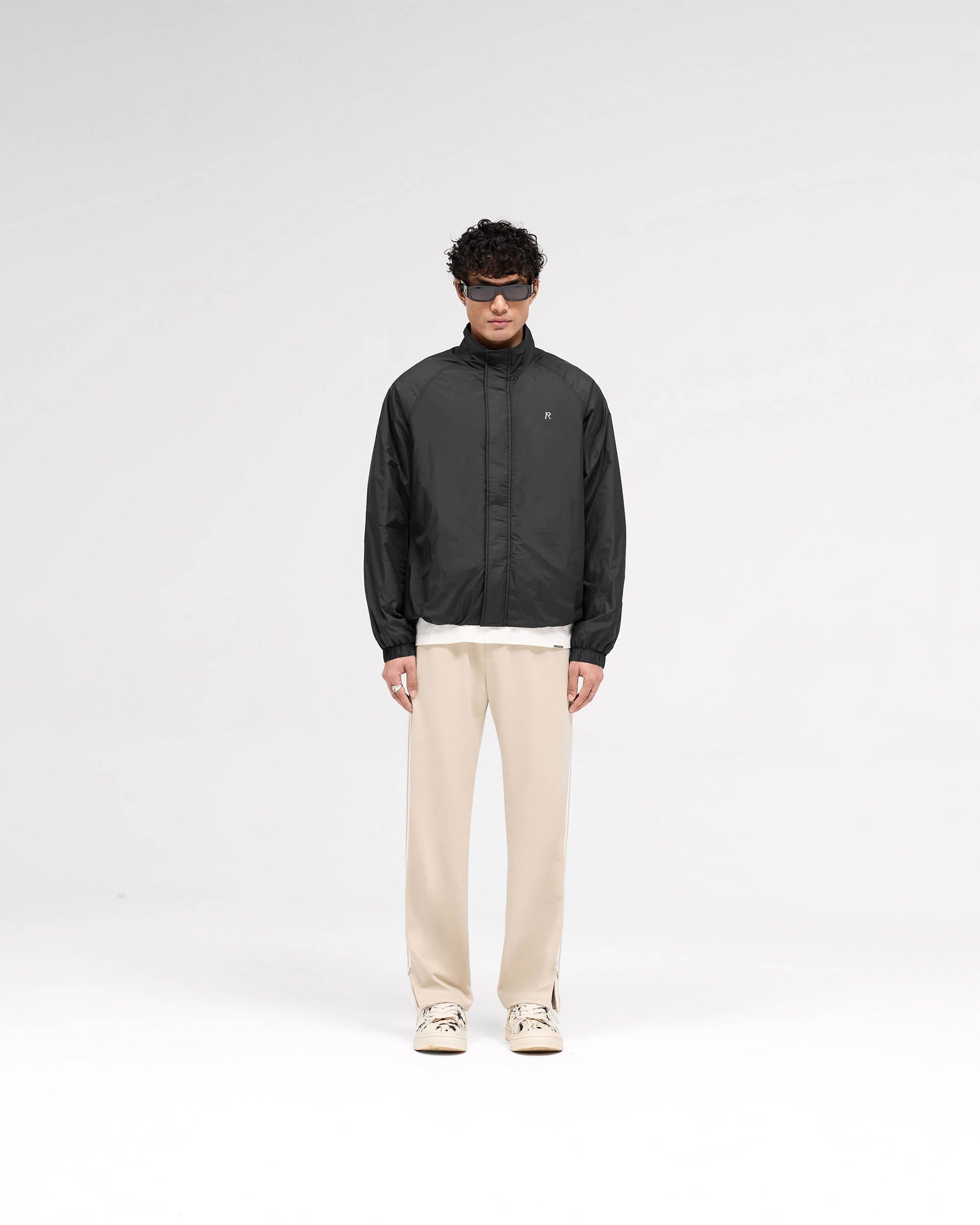SS25 Funnel Neck Jacket - Black
