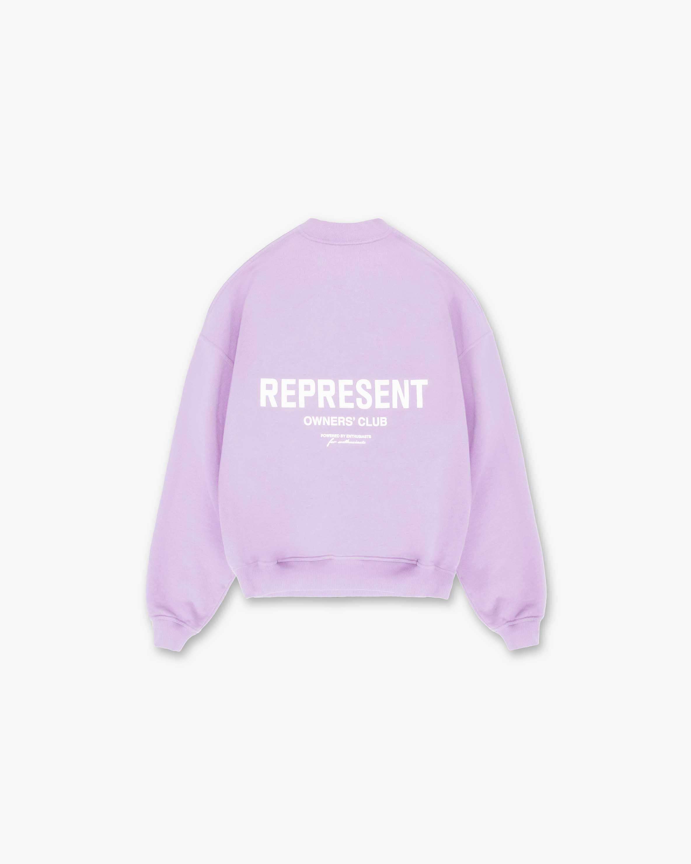 Owners Club Represent Owners Club Sweater - Pastel Lilac