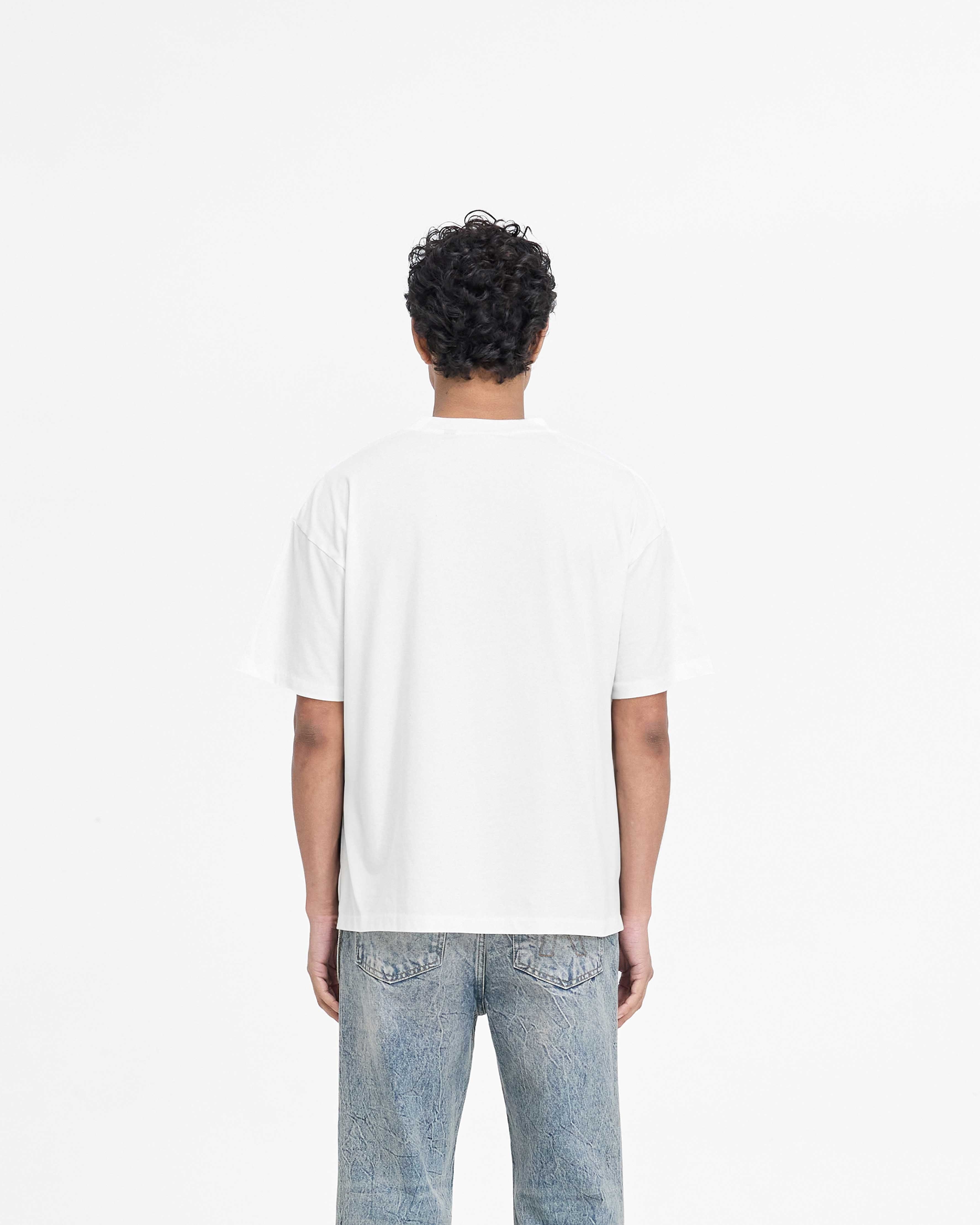 PRE SS25 Serif Logo T-Shirt - Flat White