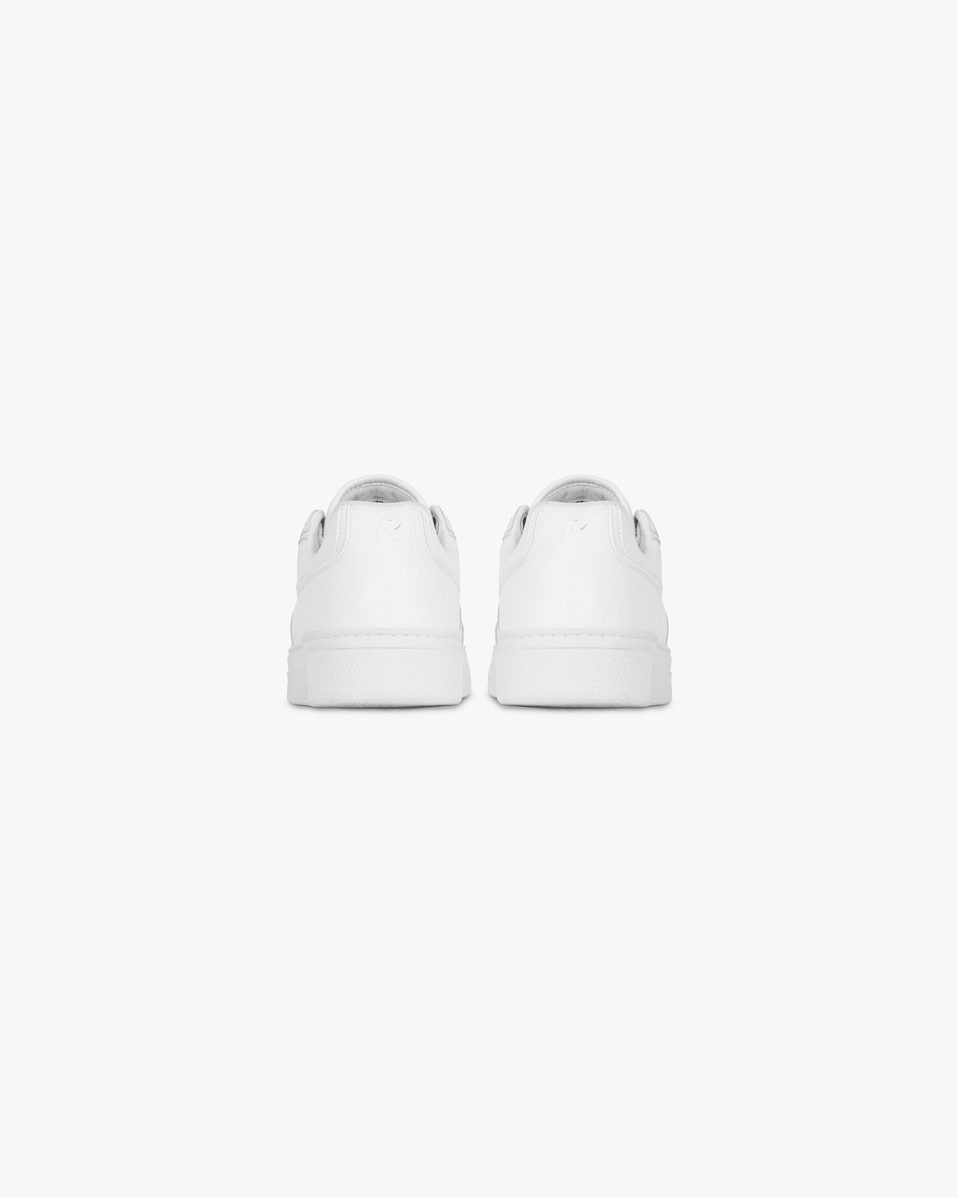 FW24 Initial Sneaker - Leather - Flat White