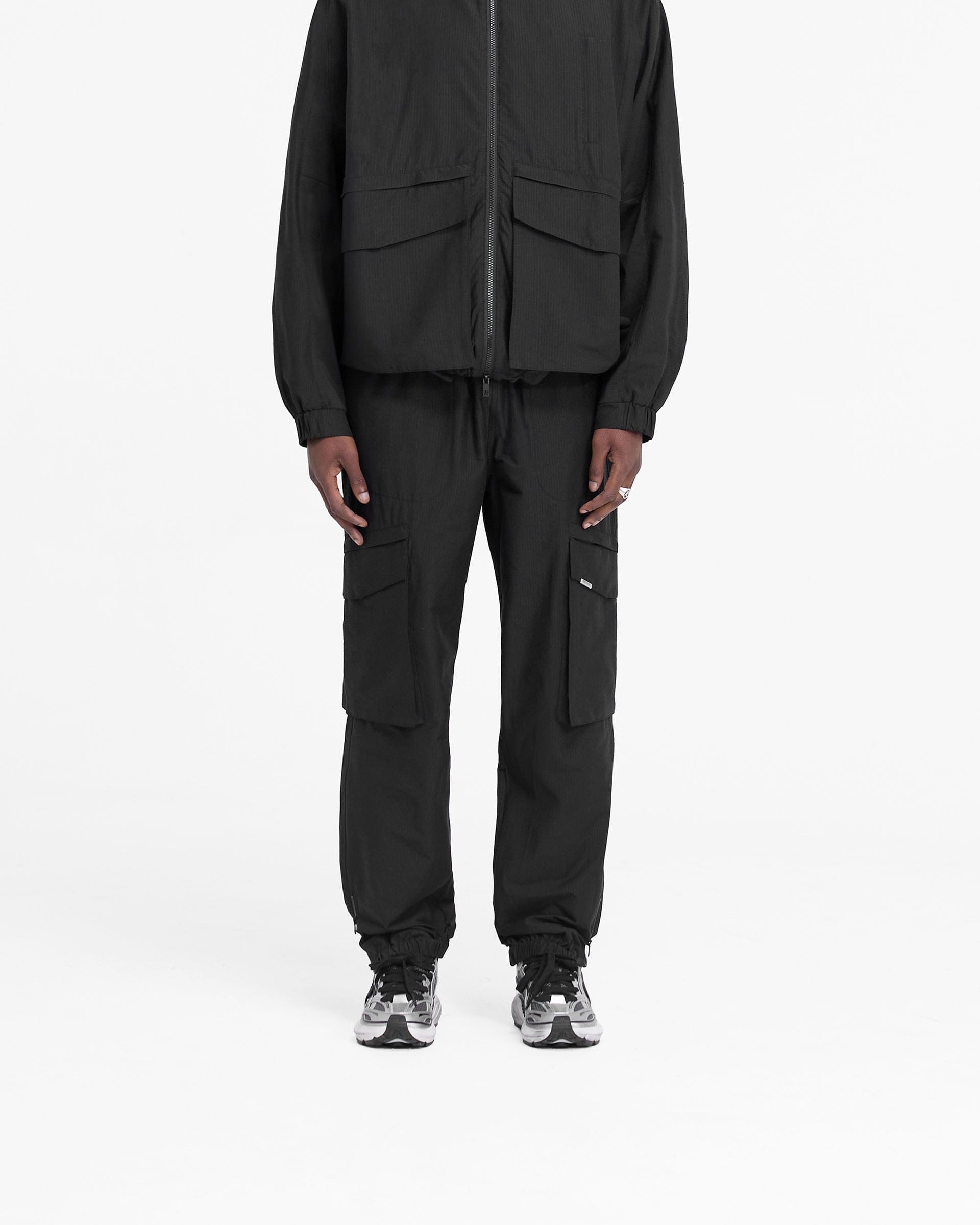 FW24 Tech Cargo Pant - Jet Black