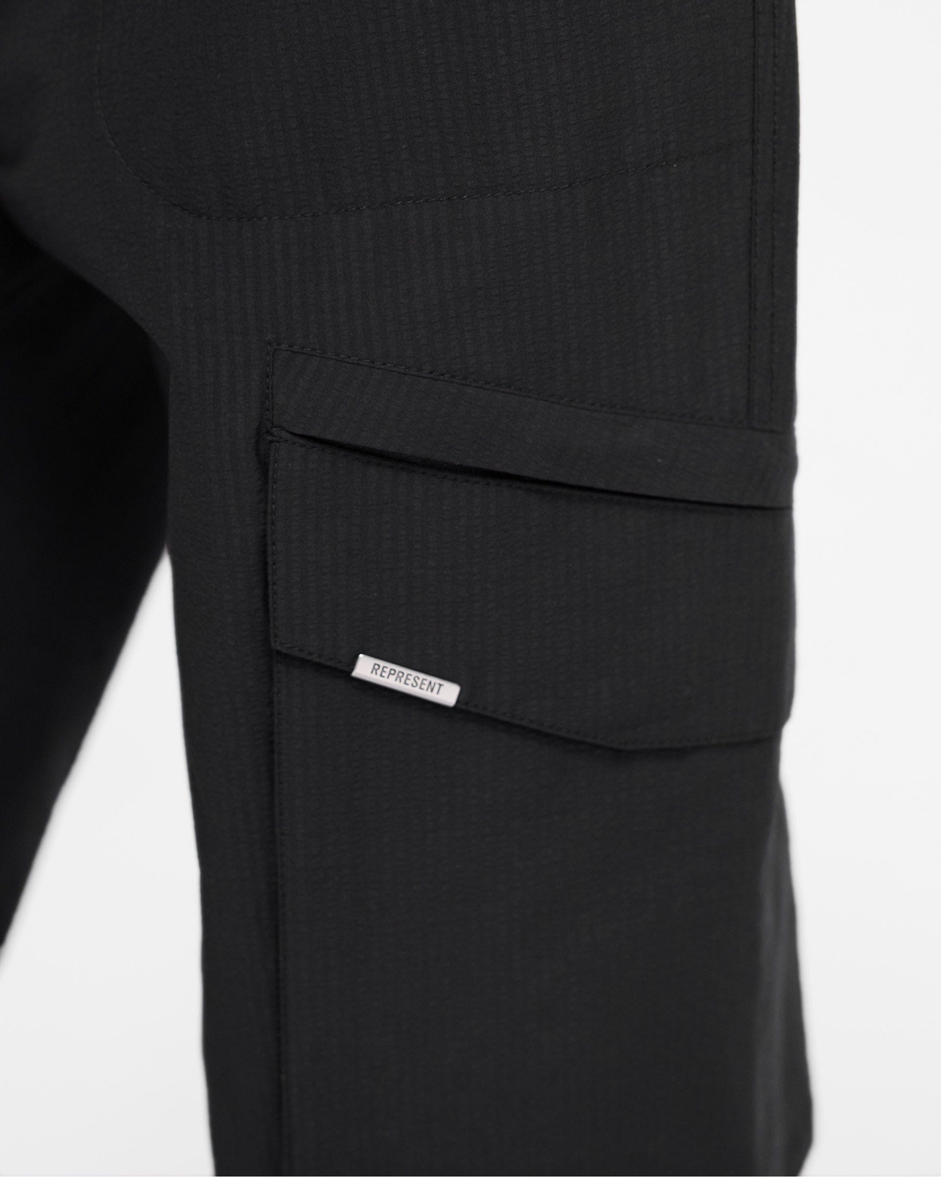 FW24 Tech Cargo Pant - Jet Black