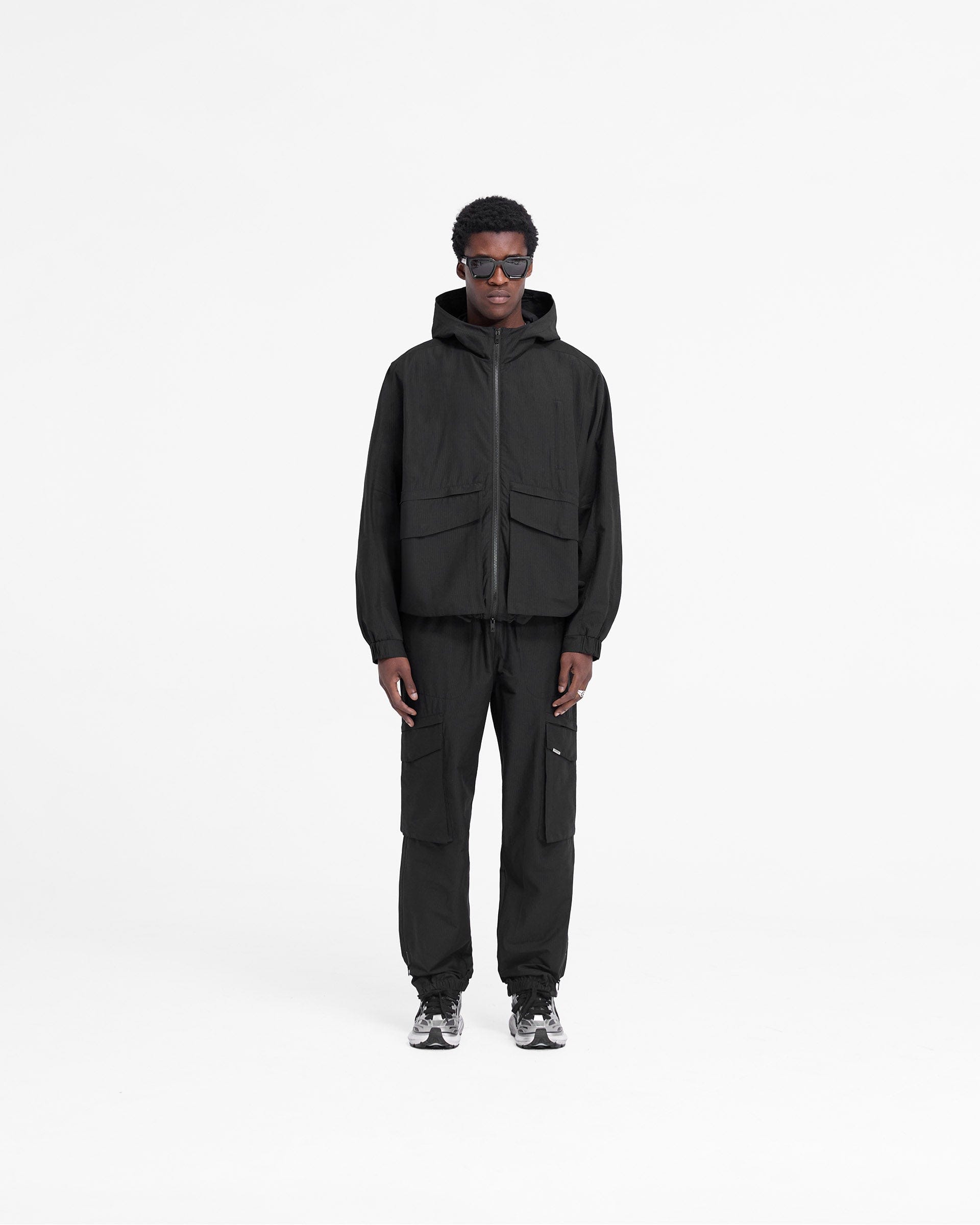 FW24 Tech Cargo Pant - Jet Black