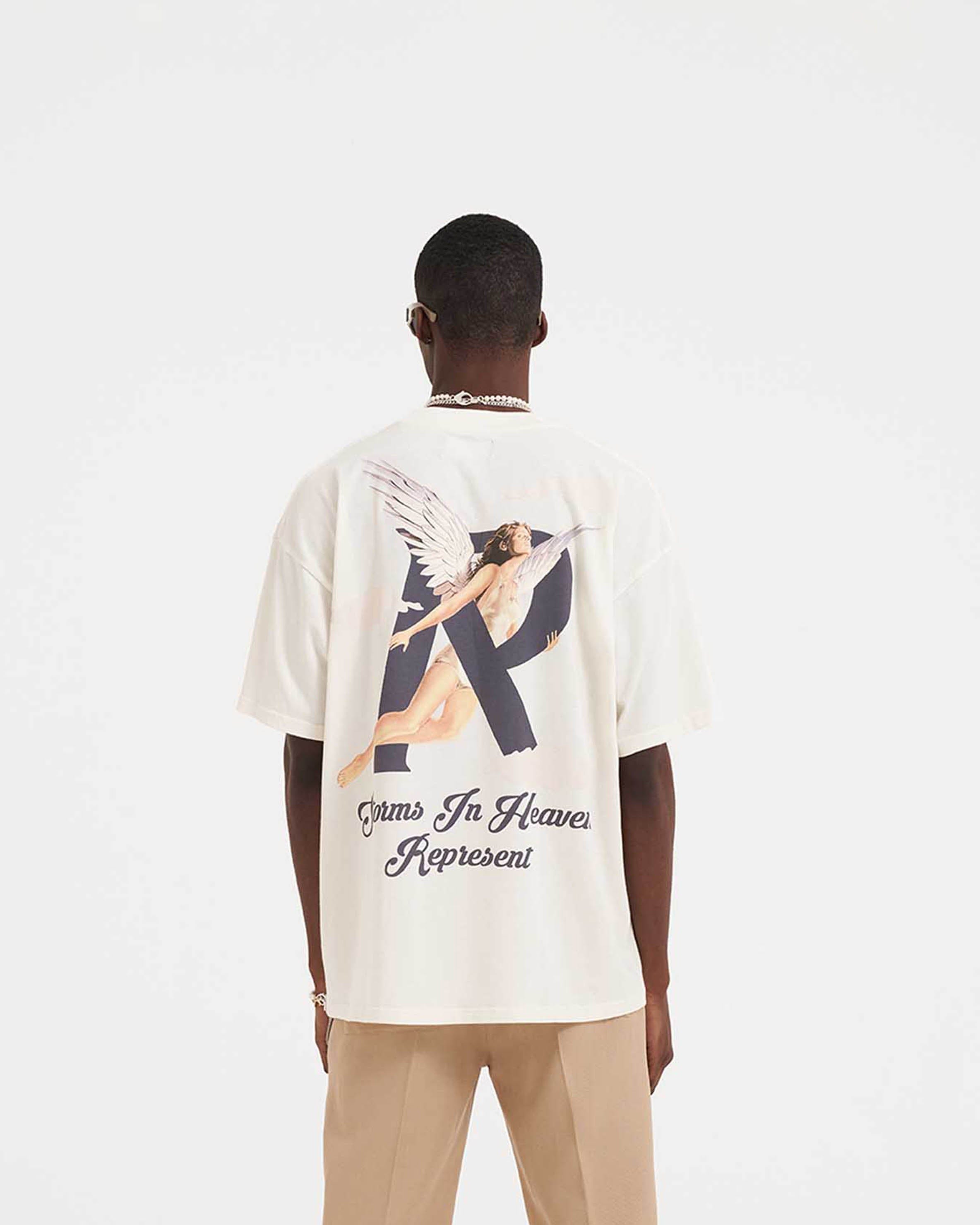 SS23 Storms In Heaven T-Shirt - Flat White