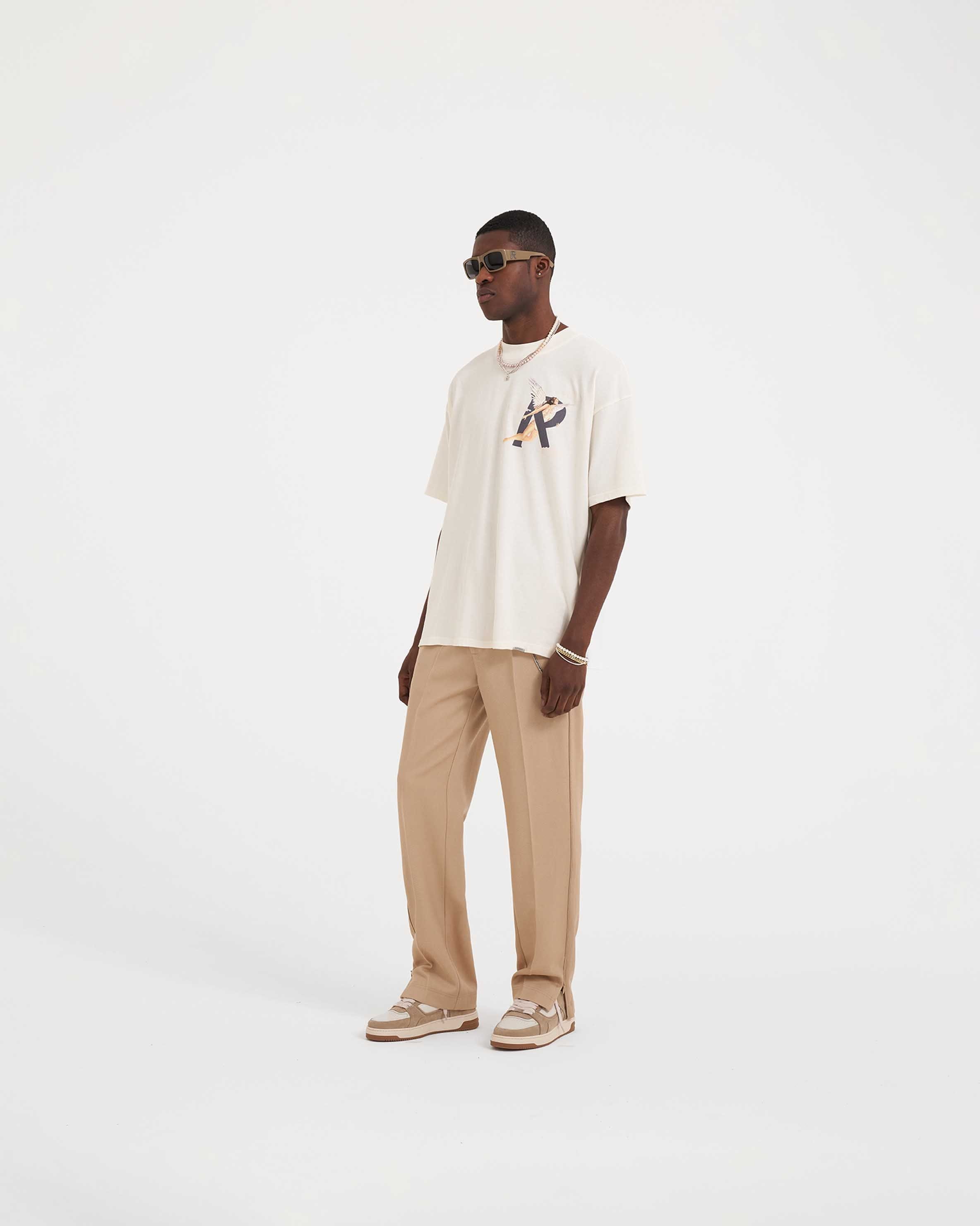 SS23 Storms In Heaven T-Shirt - Flat White
