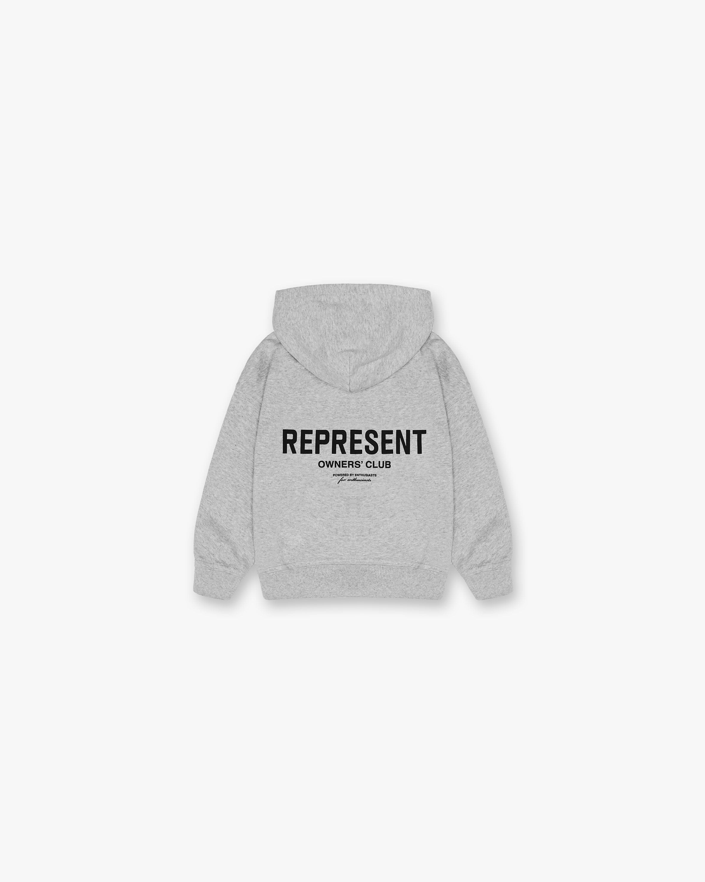 Owners Club Represent Mini Owners Club Hoodie - Ash Grey
