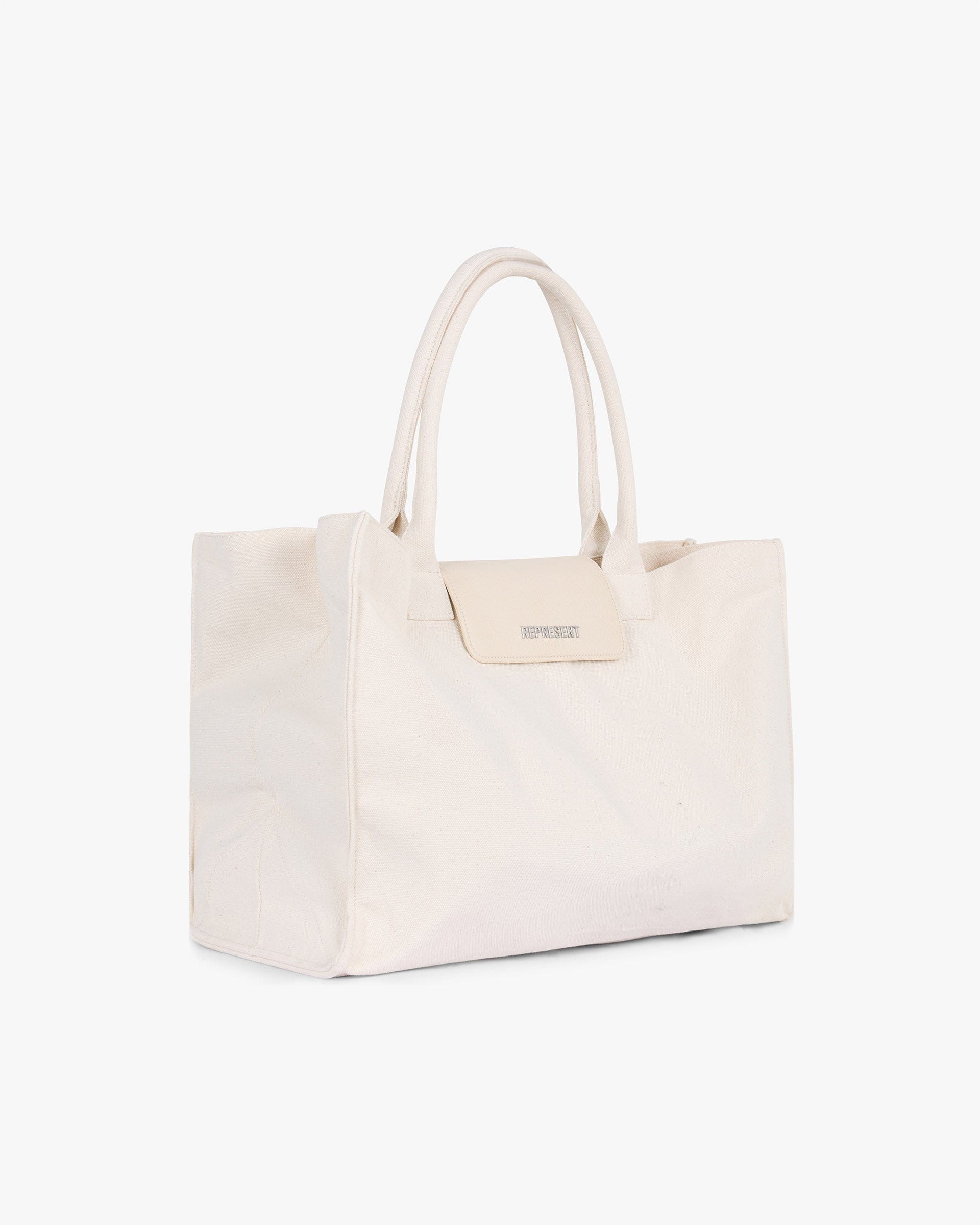 SS25 Canvas Tote Bag - Antique White