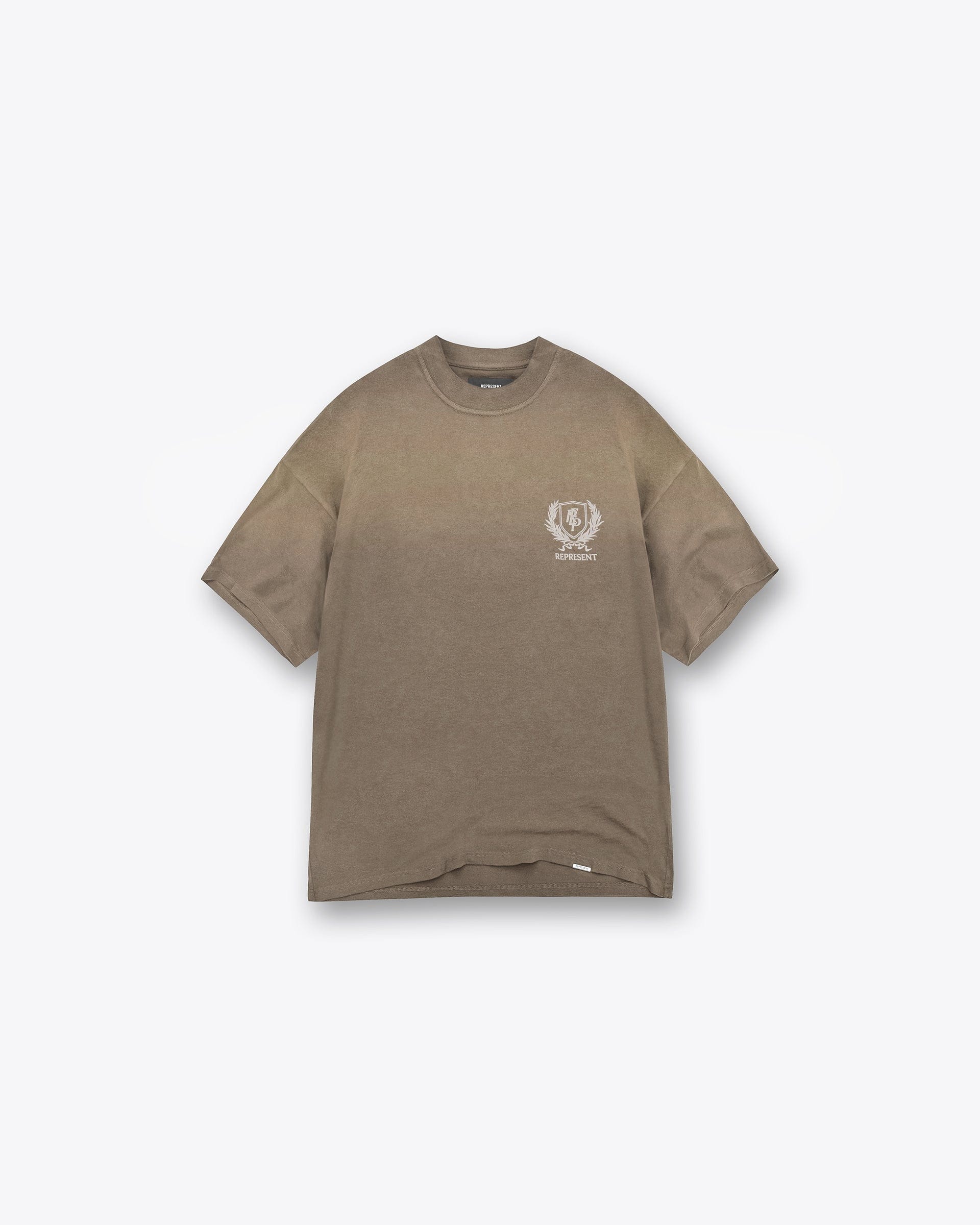 SS25 Crest T-Shirt - Dark Taupe