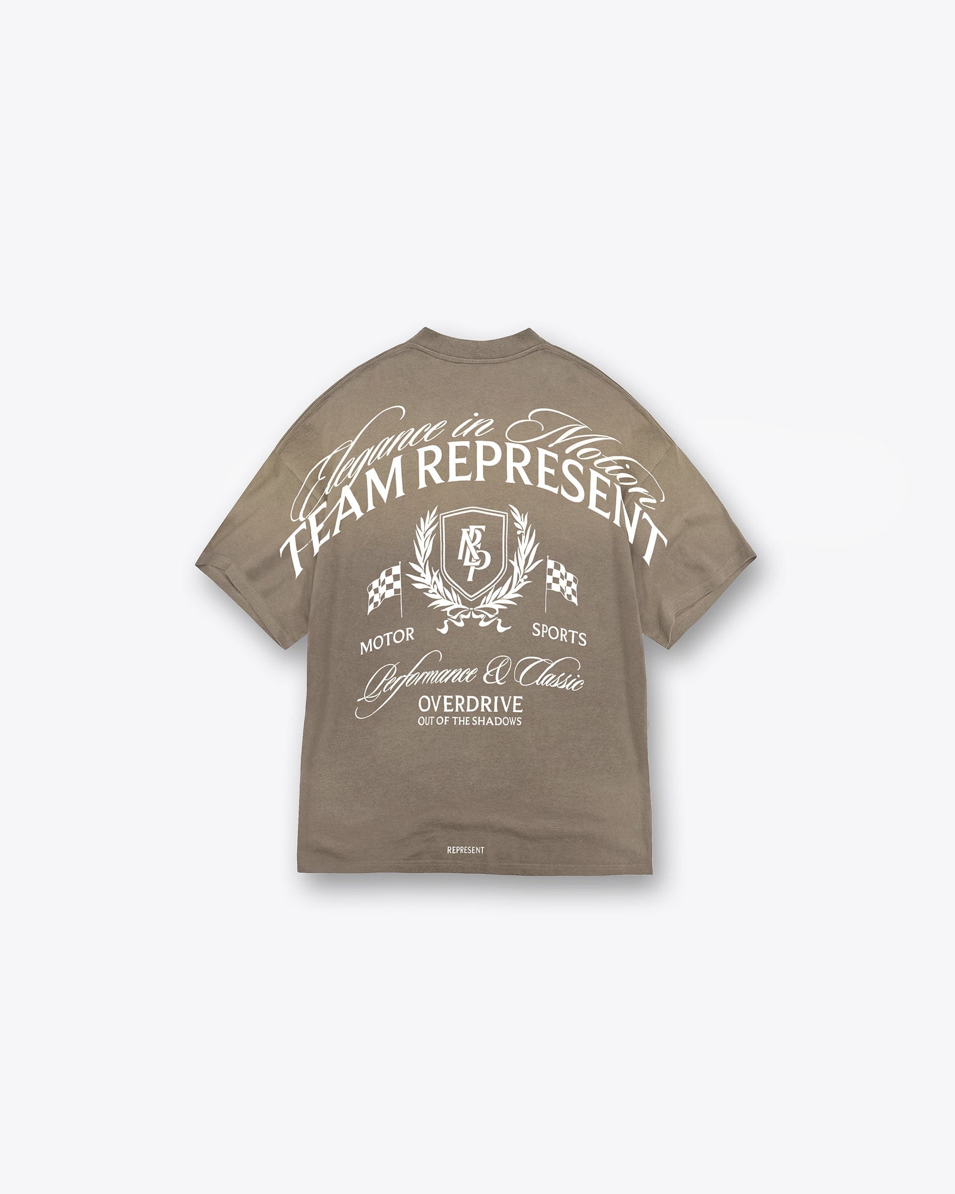 SS25 Crest T-Shirt - Dark Taupe