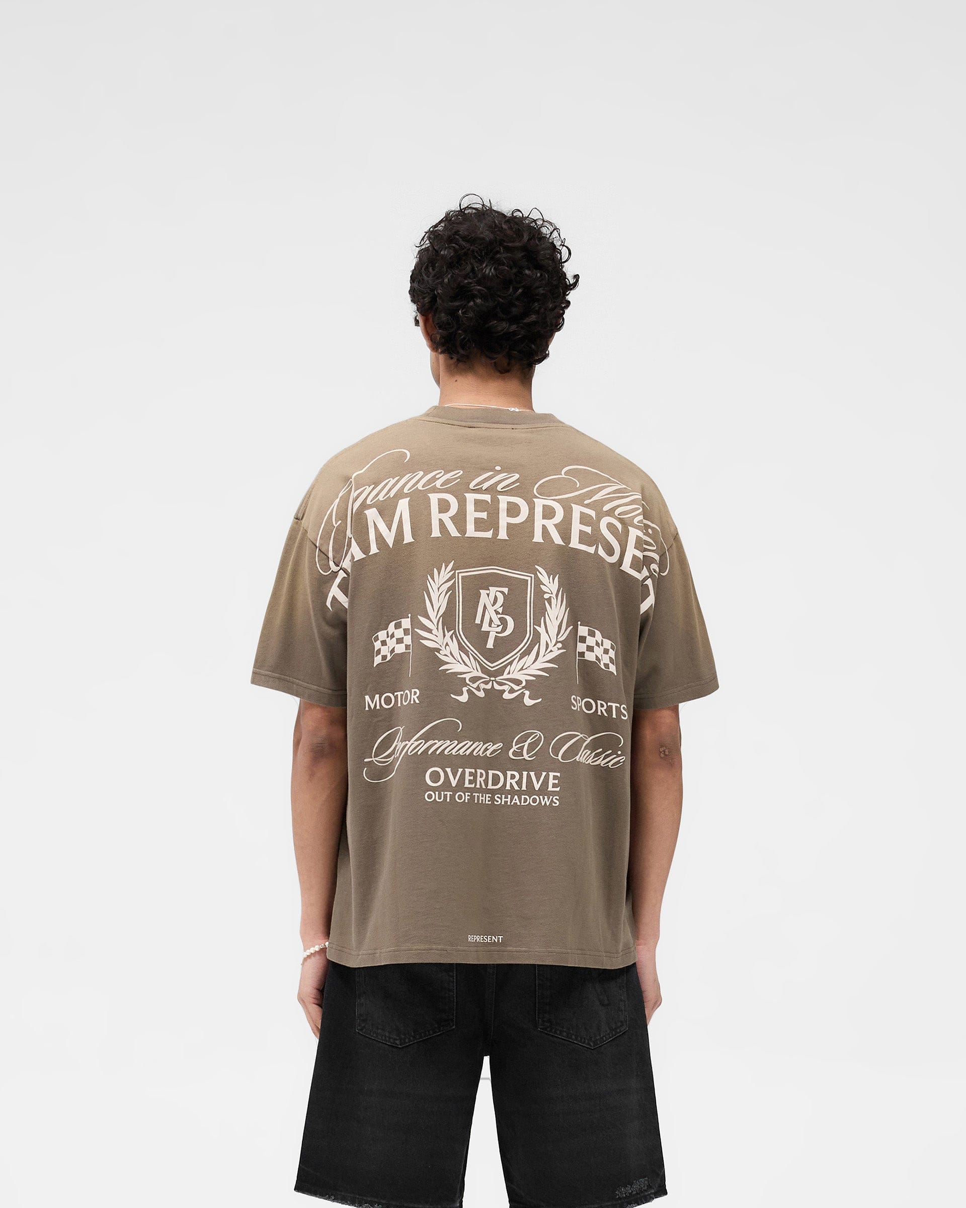 SS25 Crest T-Shirt - Dark Taupe