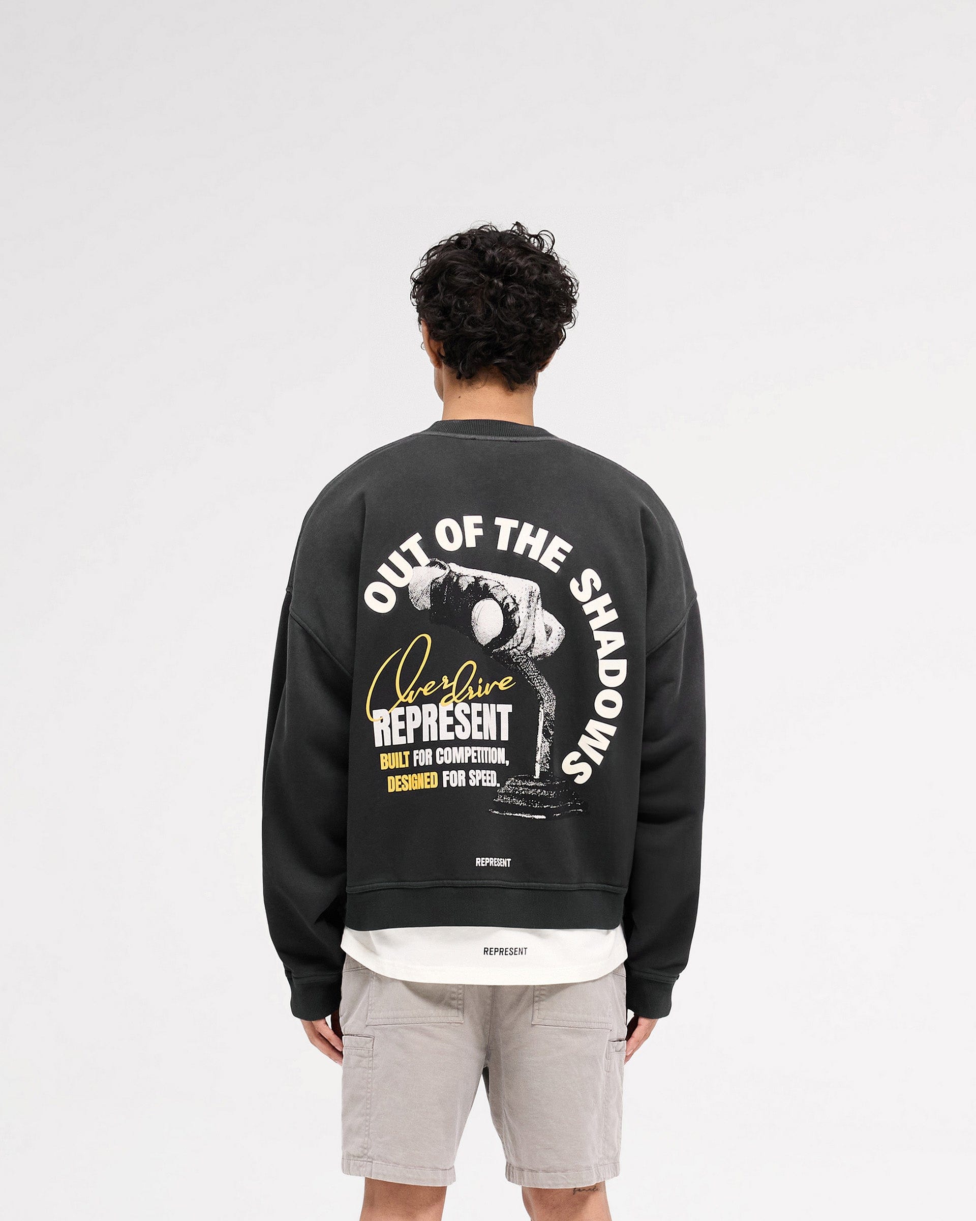 SS25 Out Of The Shadows Sweater - Stained Black