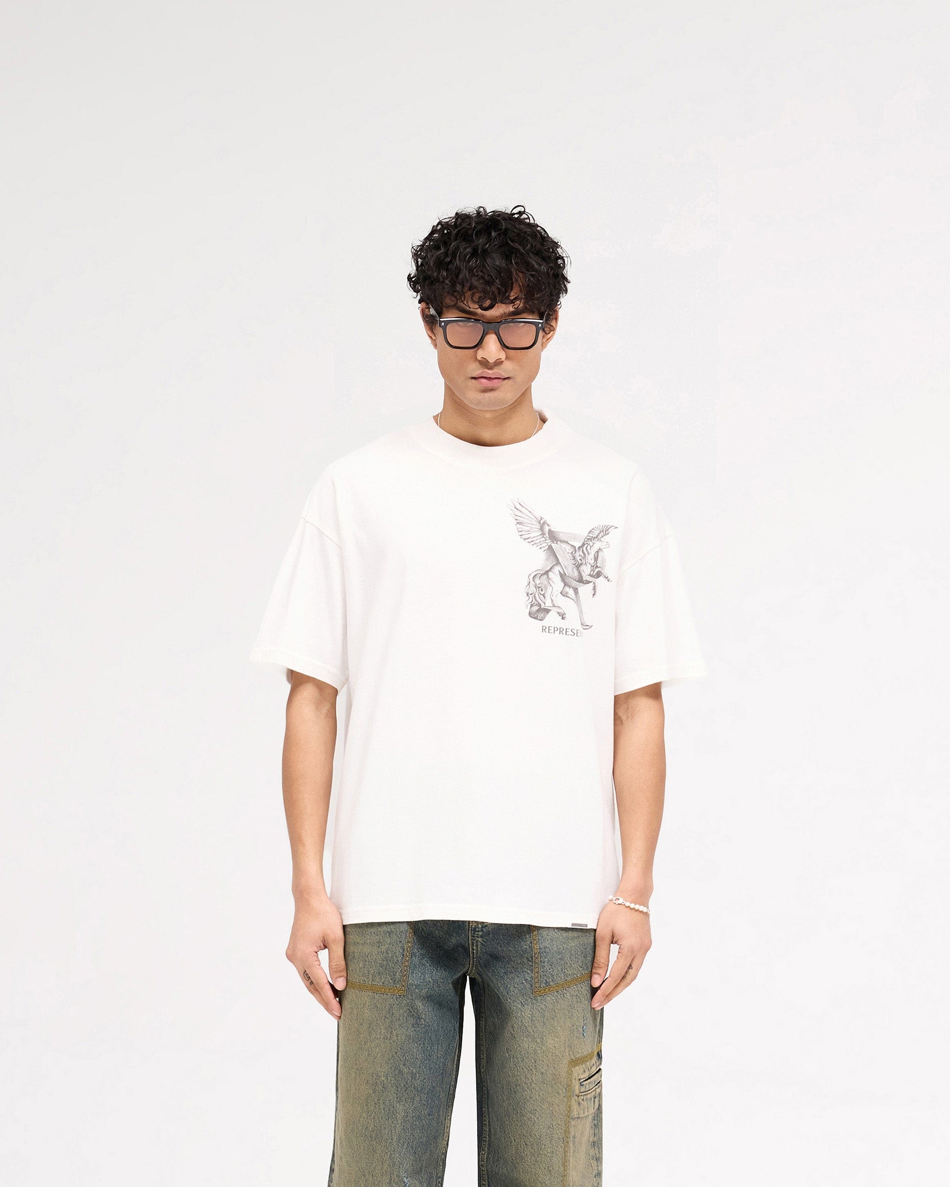 SS25 Elegance In Motion T-Shirt - Flat White