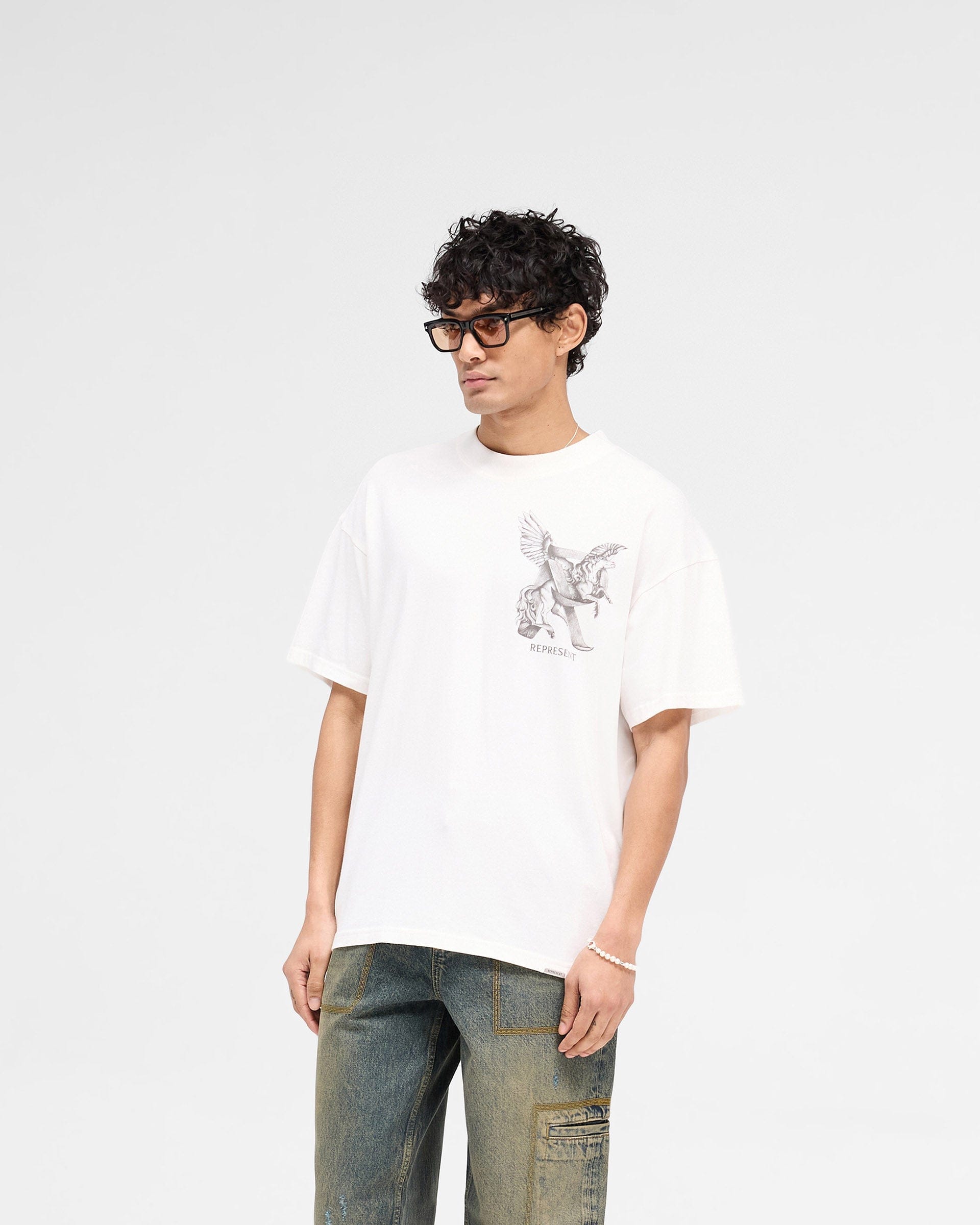 SS25 Elegance In Motion T-Shirt - Flat White