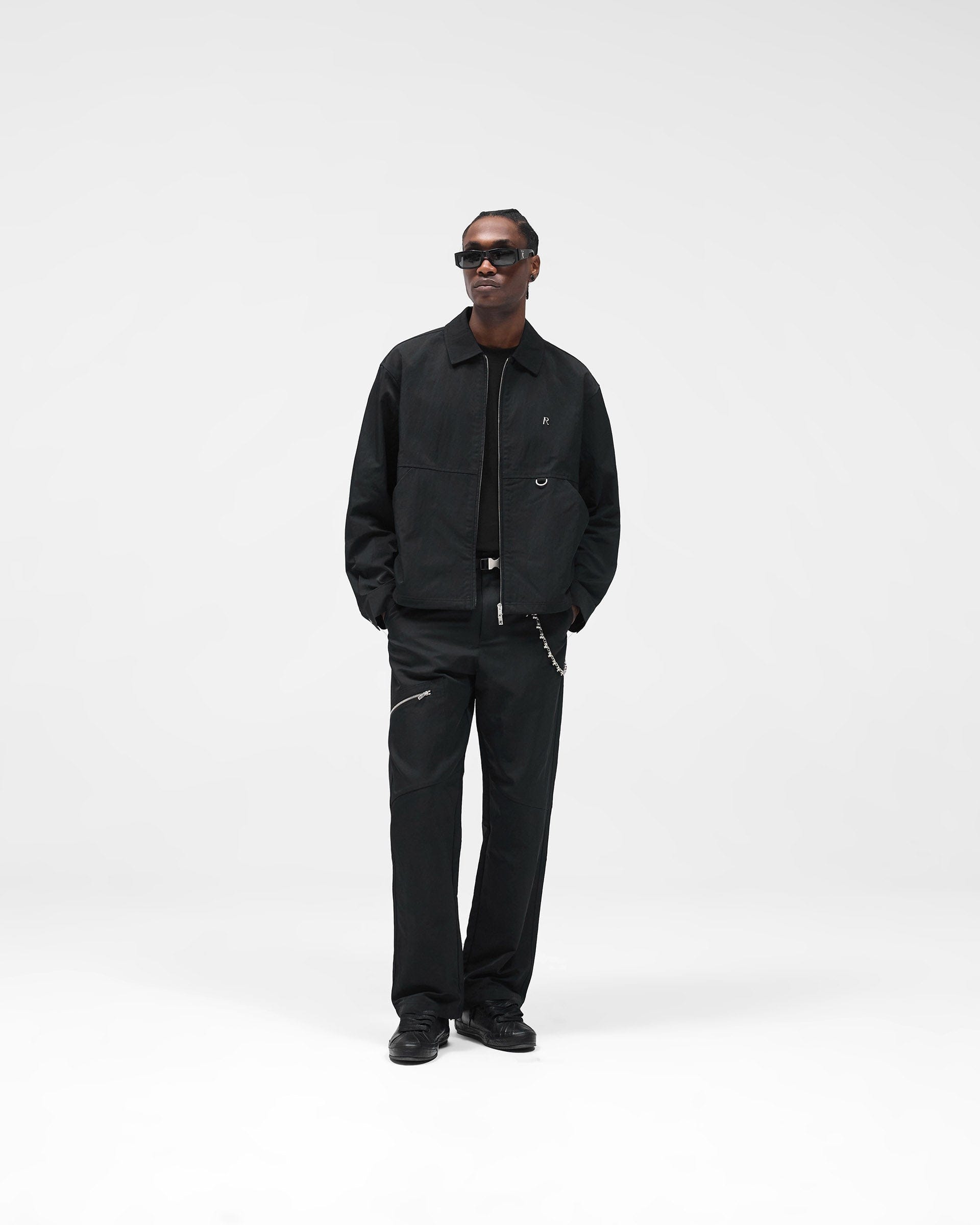FW25 Nylon Workwear Pant - Jet Black