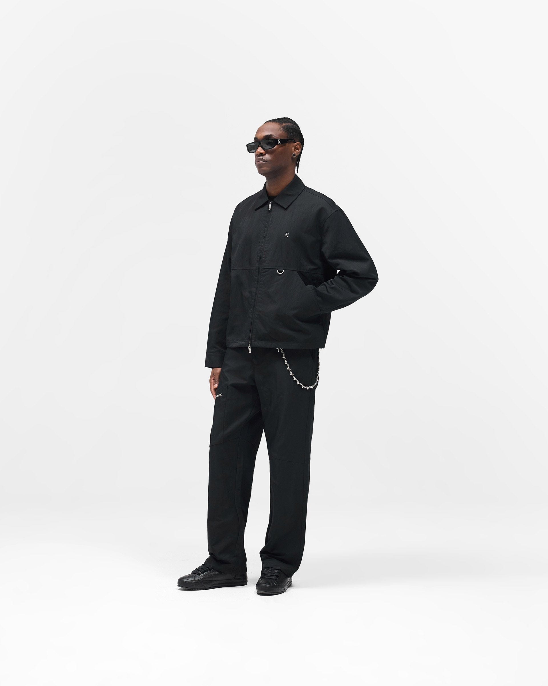 FW25 Nylon Workwear Pant - Jet Black