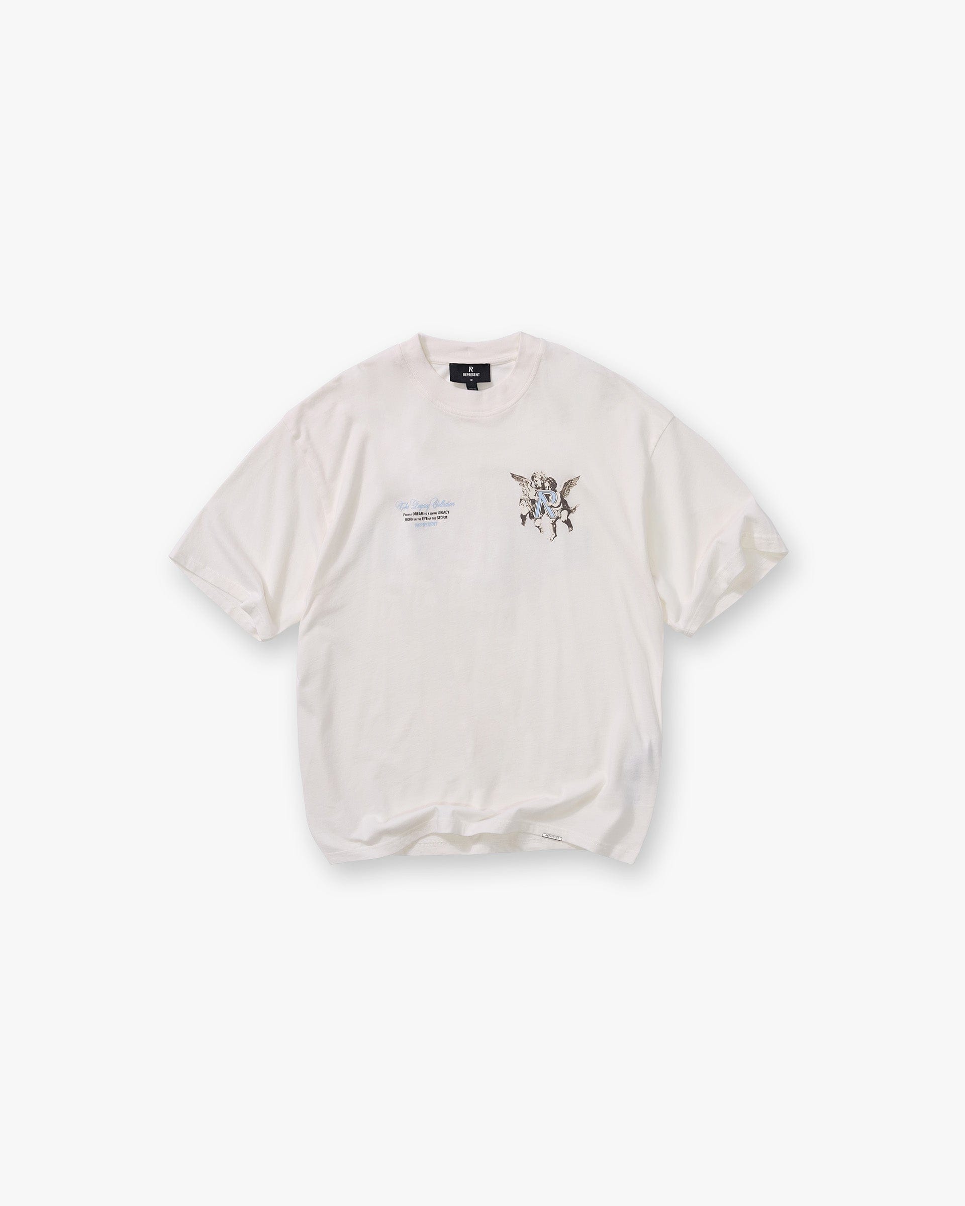 FW25 Legacy Cherubs T-Shirt - Flat White