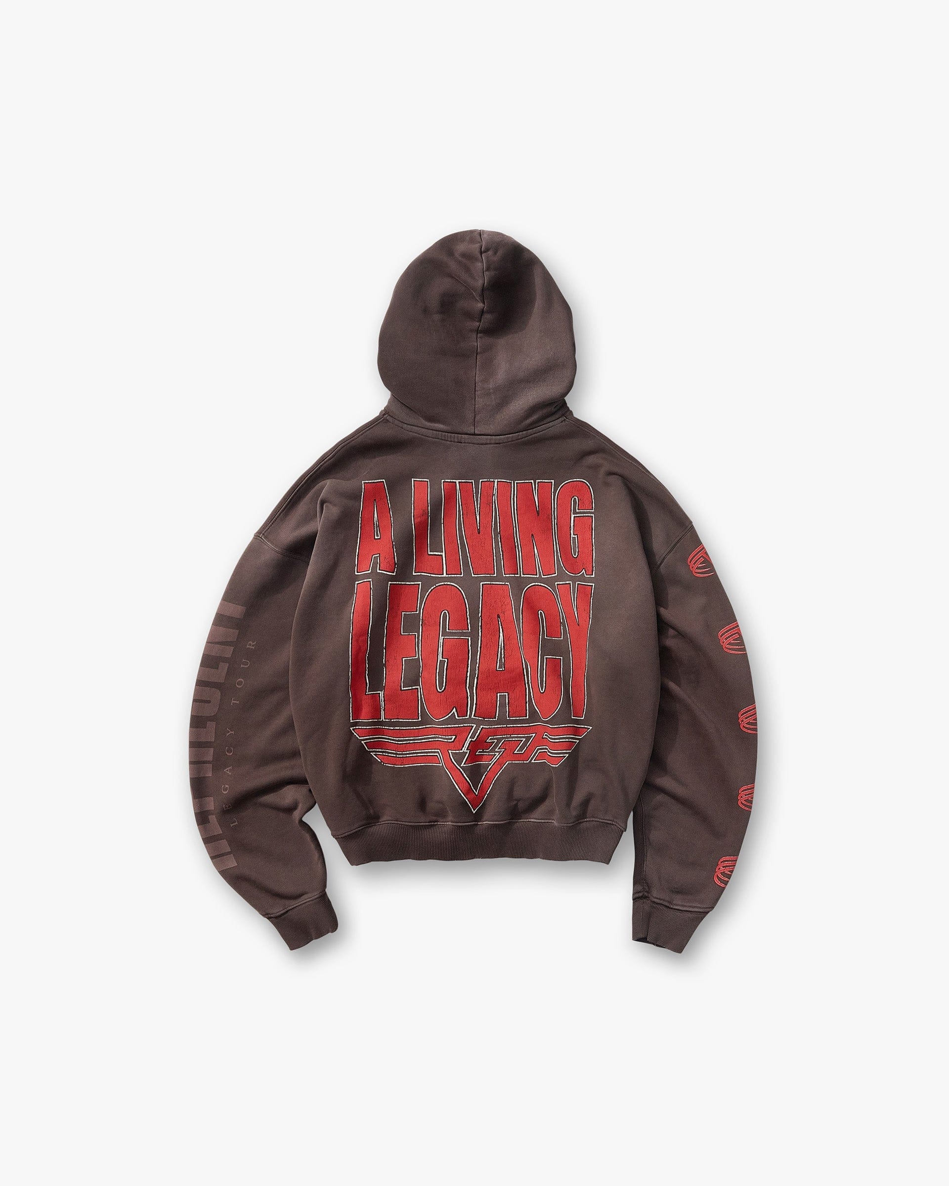 FW25 Reversible Living Legacy Tour Hoodie - Nero