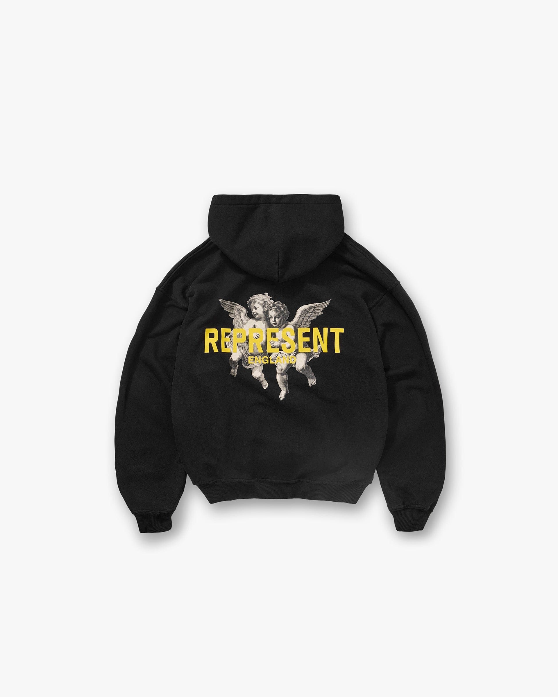 FW25 Legacy Cherubs Hoodie - Jet Black