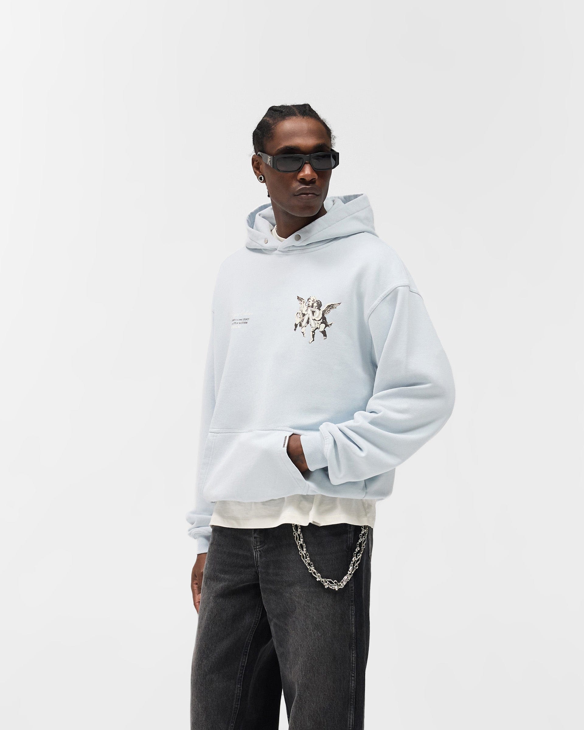 FW25 Legacy Cherubs Hoodie - Cloud