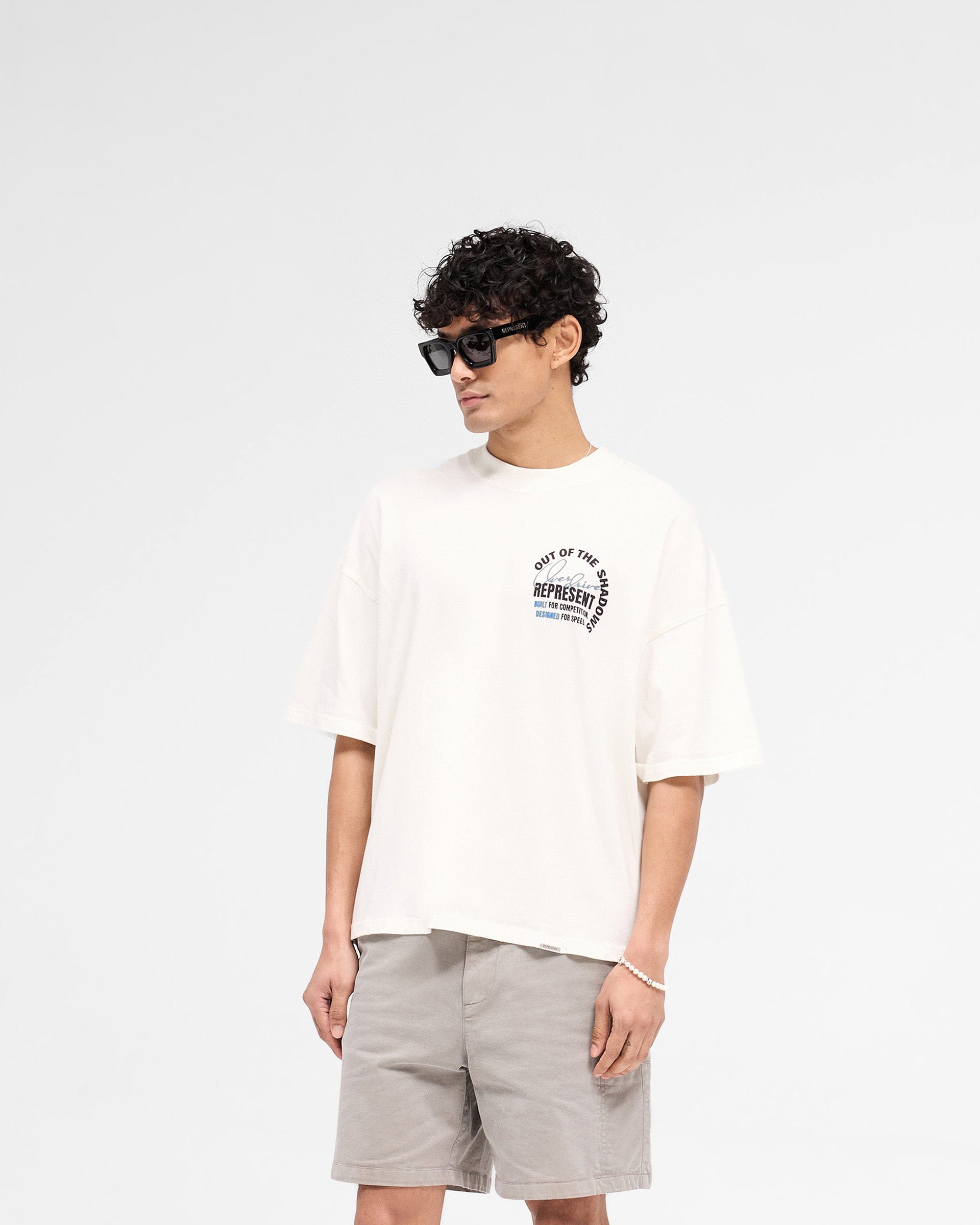 SS25 Out Of The Shadows T-Shirt - Flat White