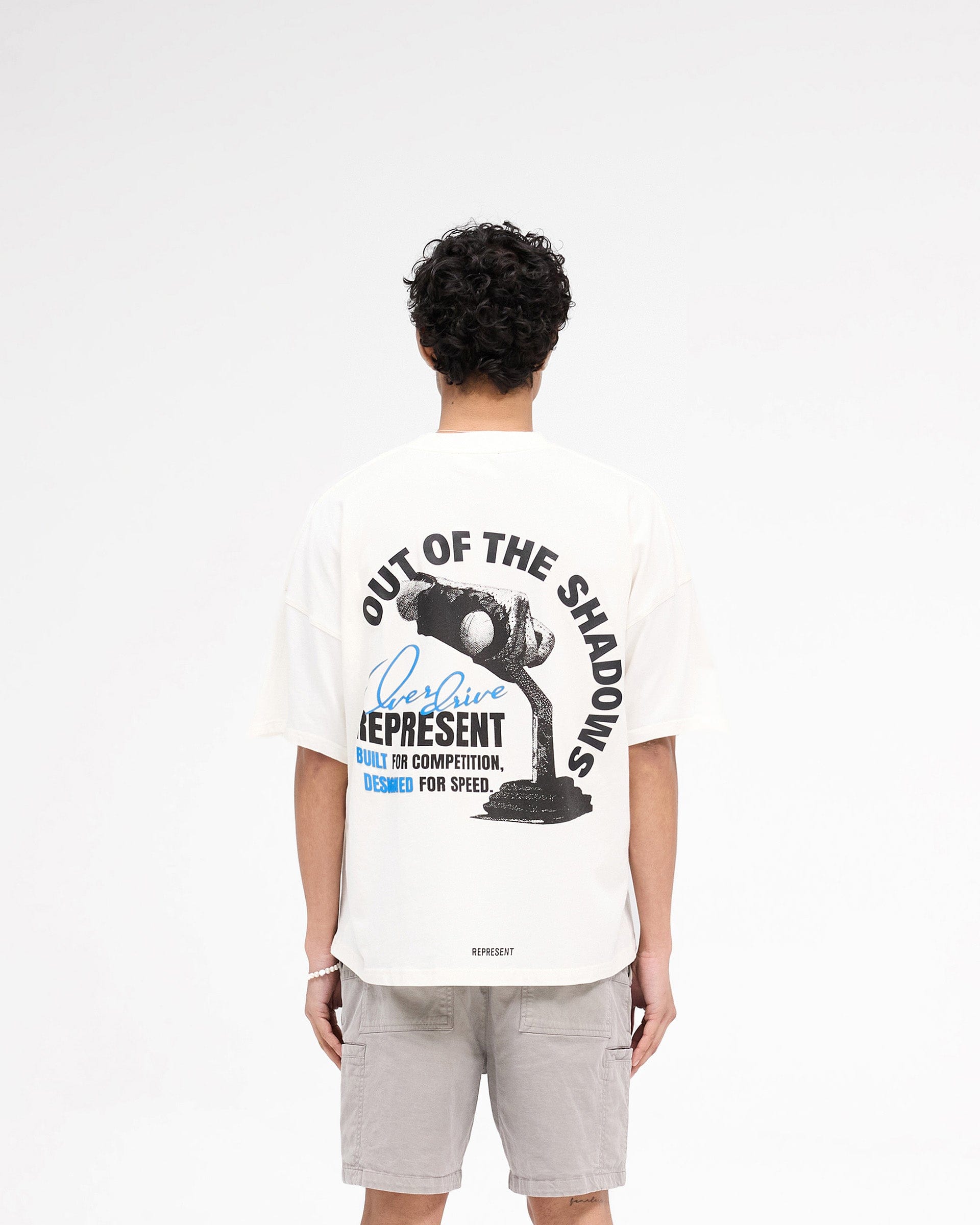 SS25 Out Of The Shadows T-Shirt - Flat White