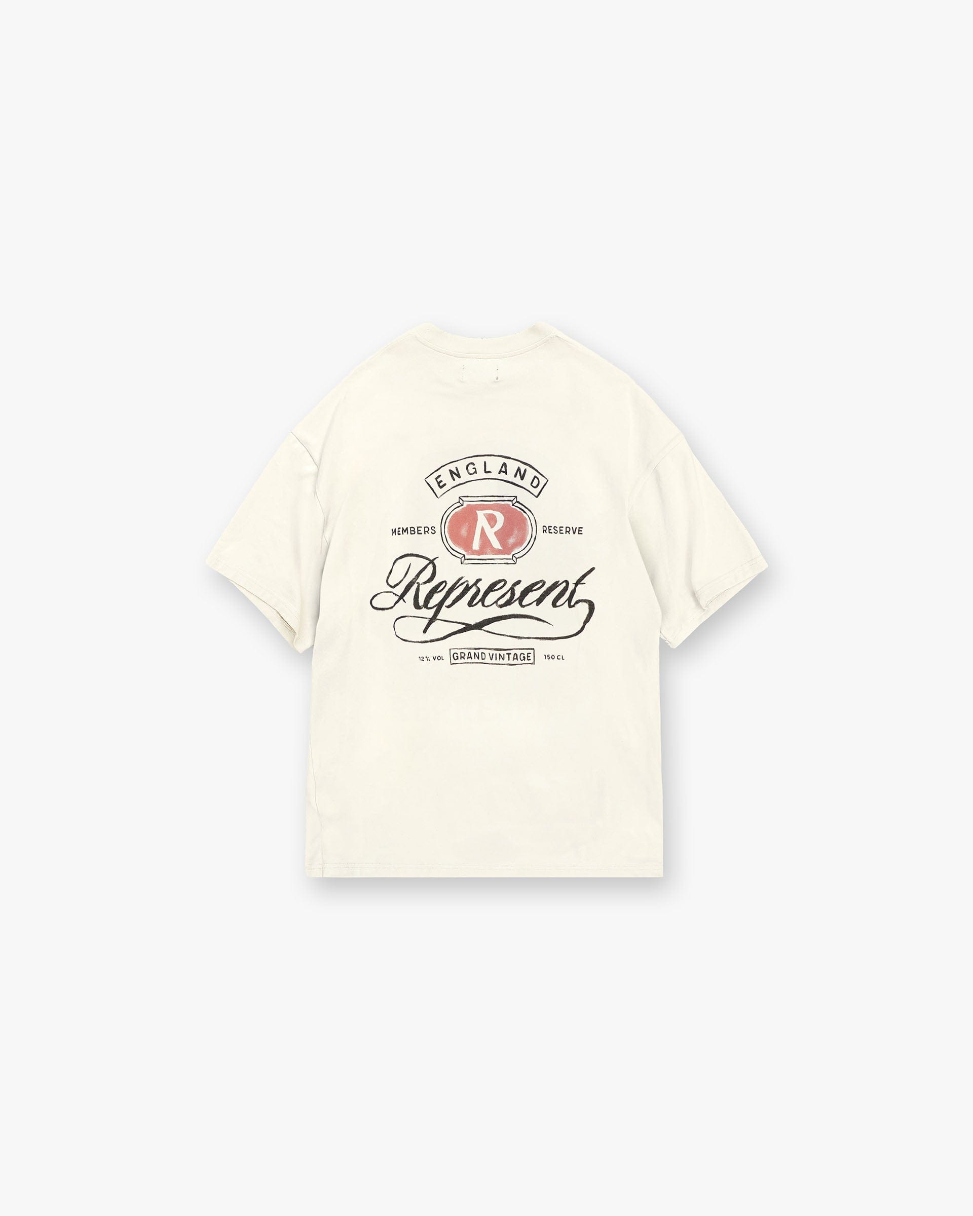 SC25 Grand Vintage Hand Drawn T-Shirt - Aged White