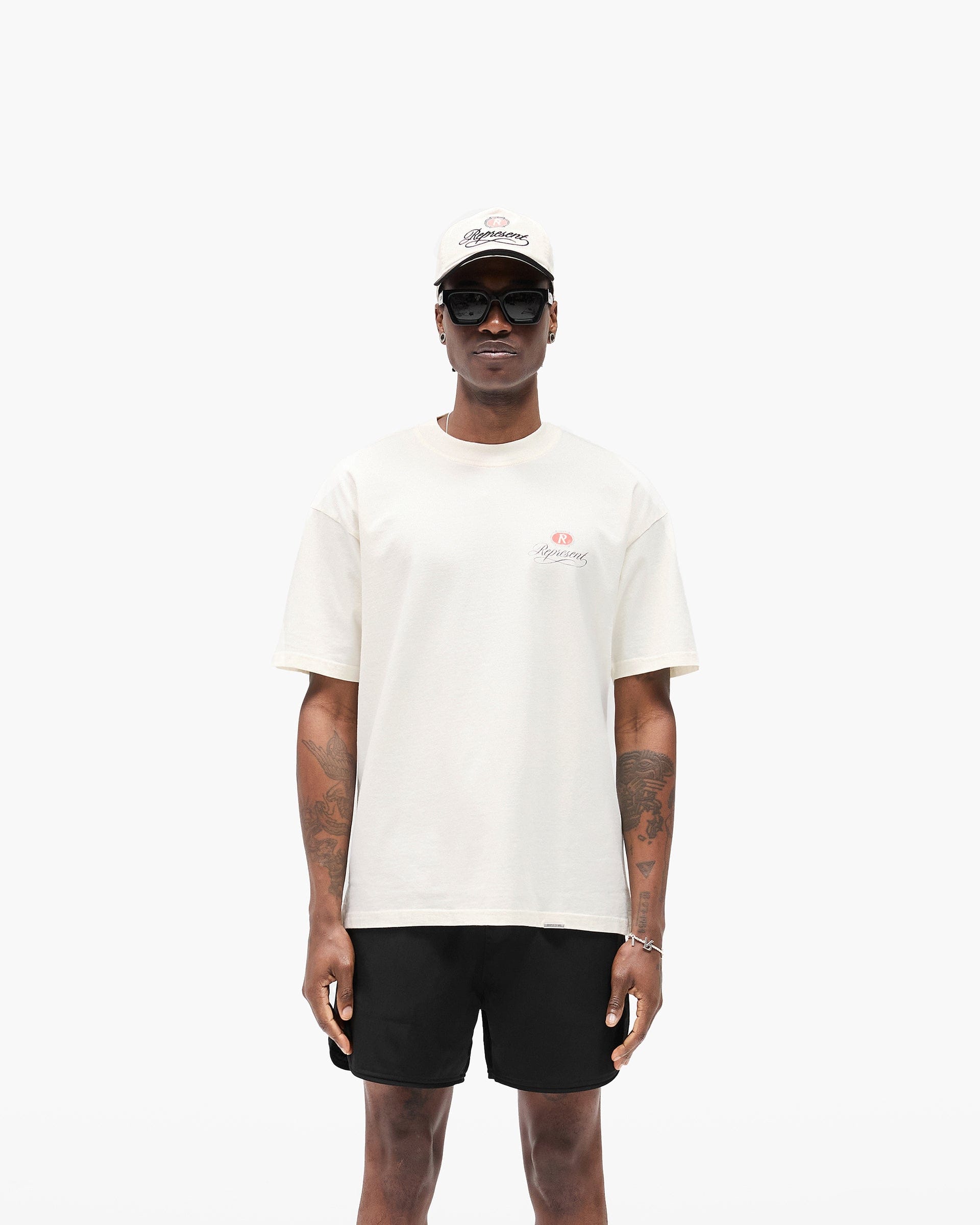 SC25 Grand Vintage Hand Drawn T-Shirt - Aged White