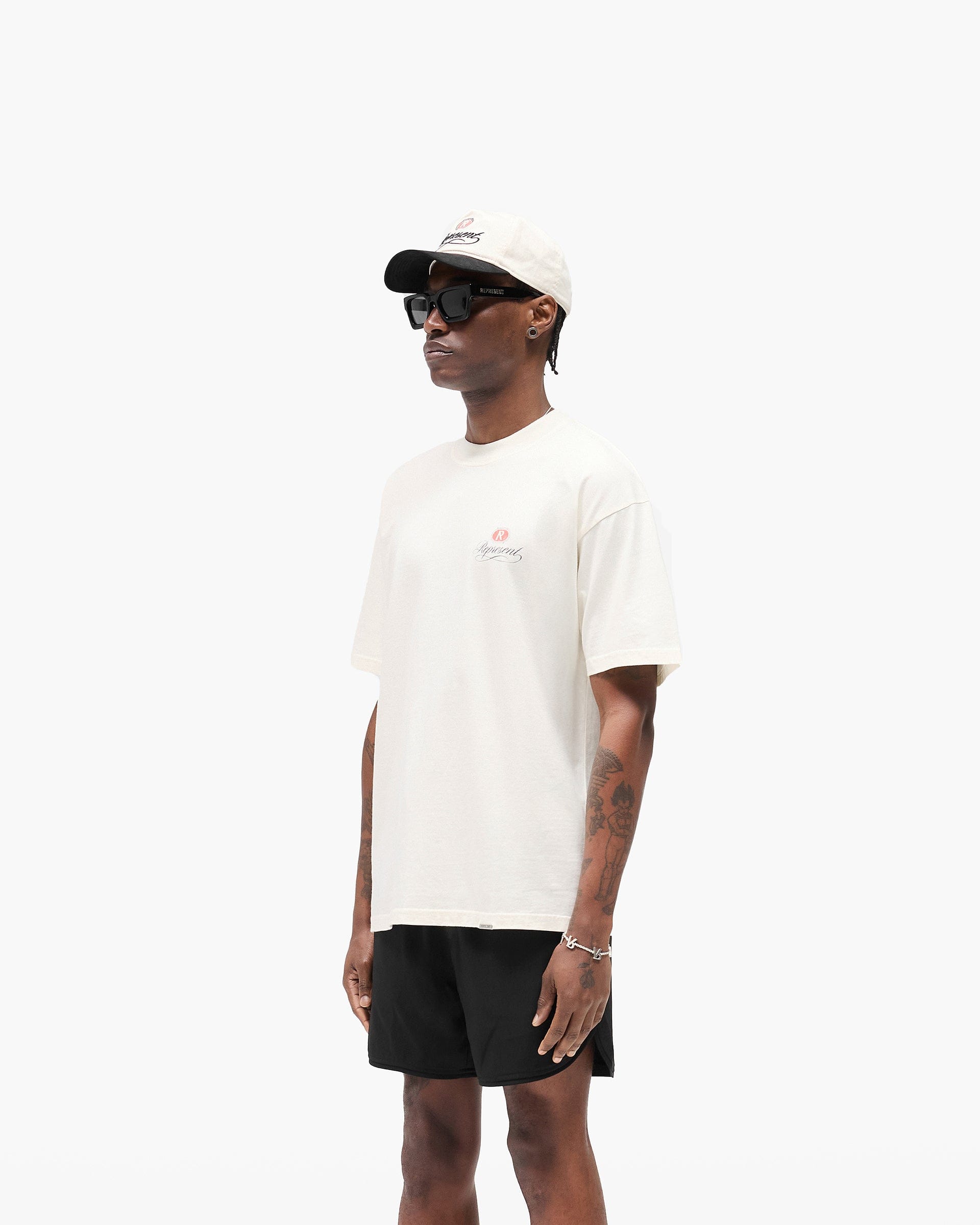 SC25 Grand Vintage Hand Drawn T-Shirt - Aged White