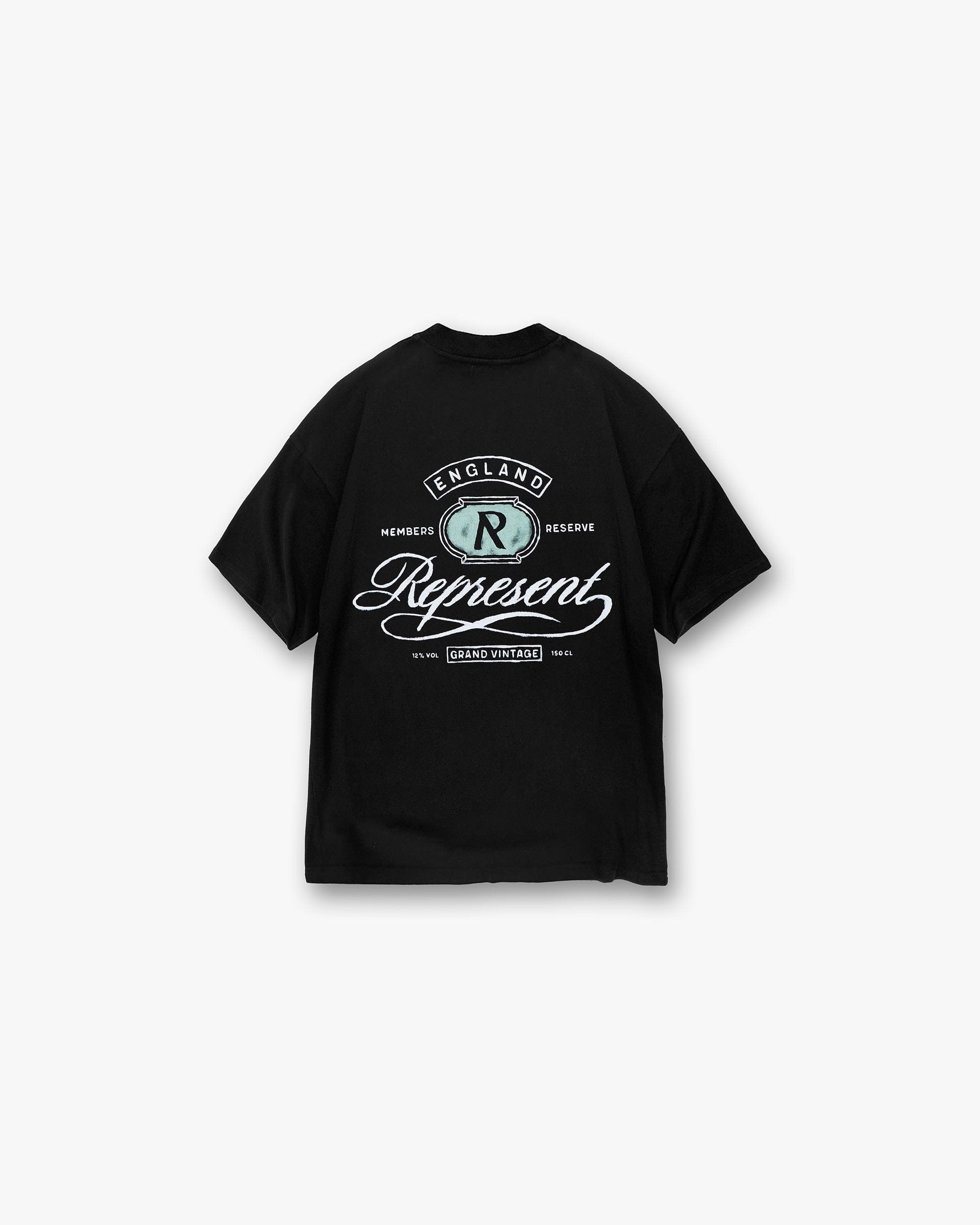 SC25 Grand Vintage Hand Drawn T-Shirt - Jet Black