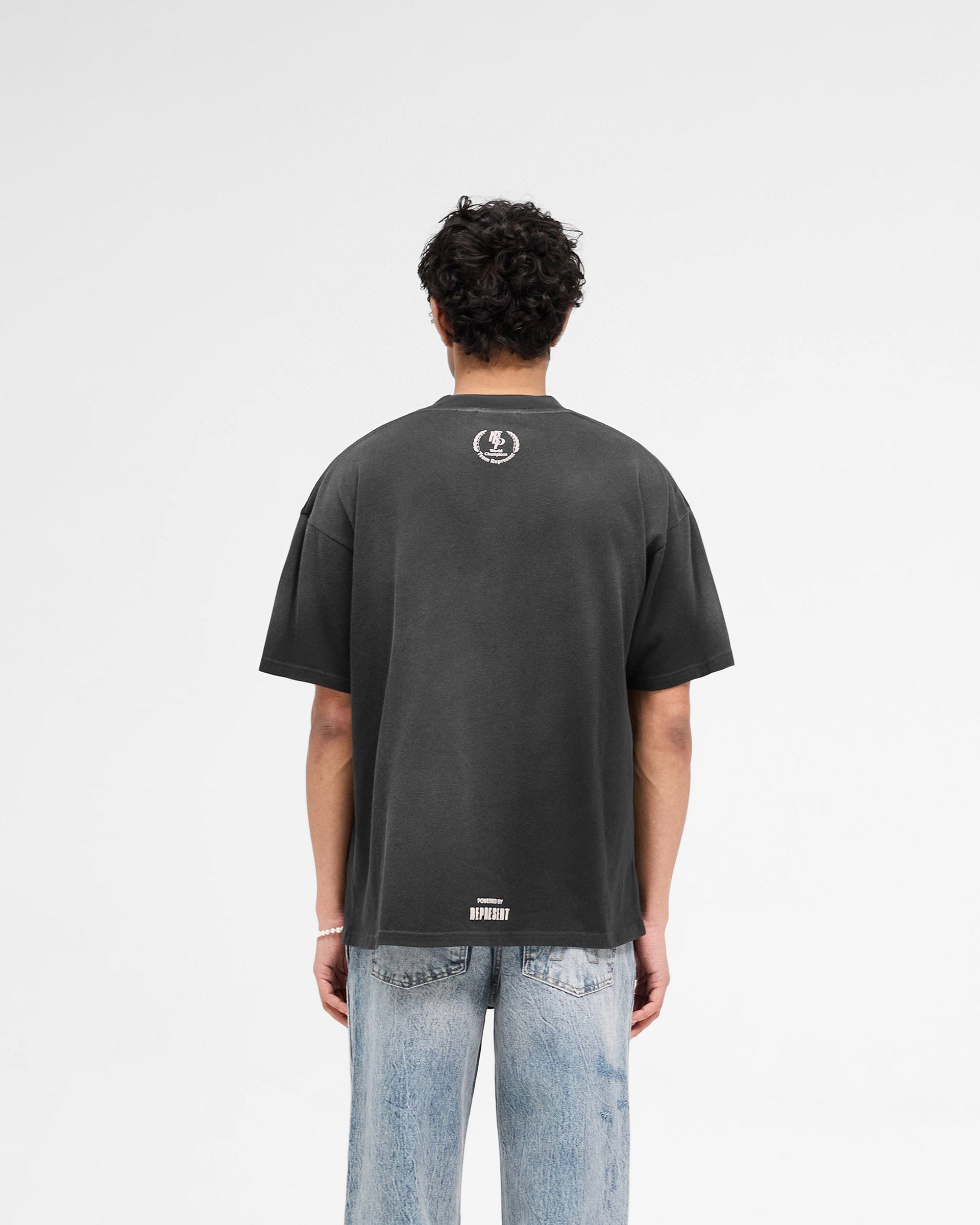 SS25 World Championship T-Shirt - Stained Black