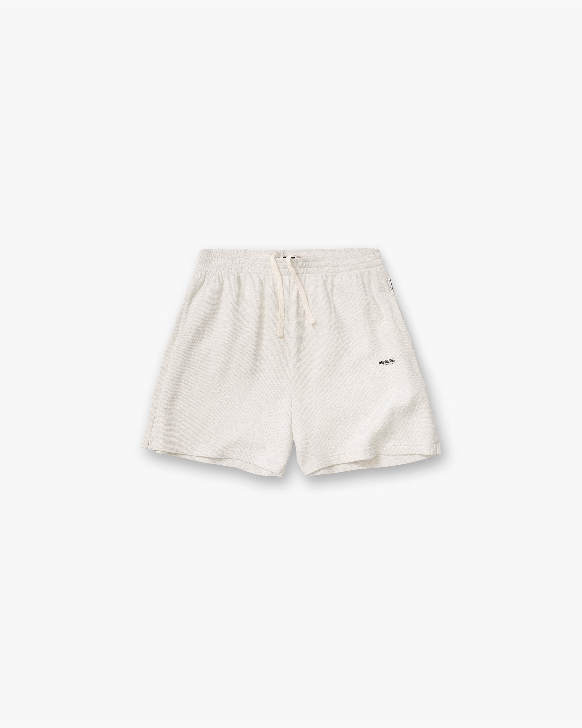 Owners Club Micro Owners Club Mesh Shorts - Cream Marl
