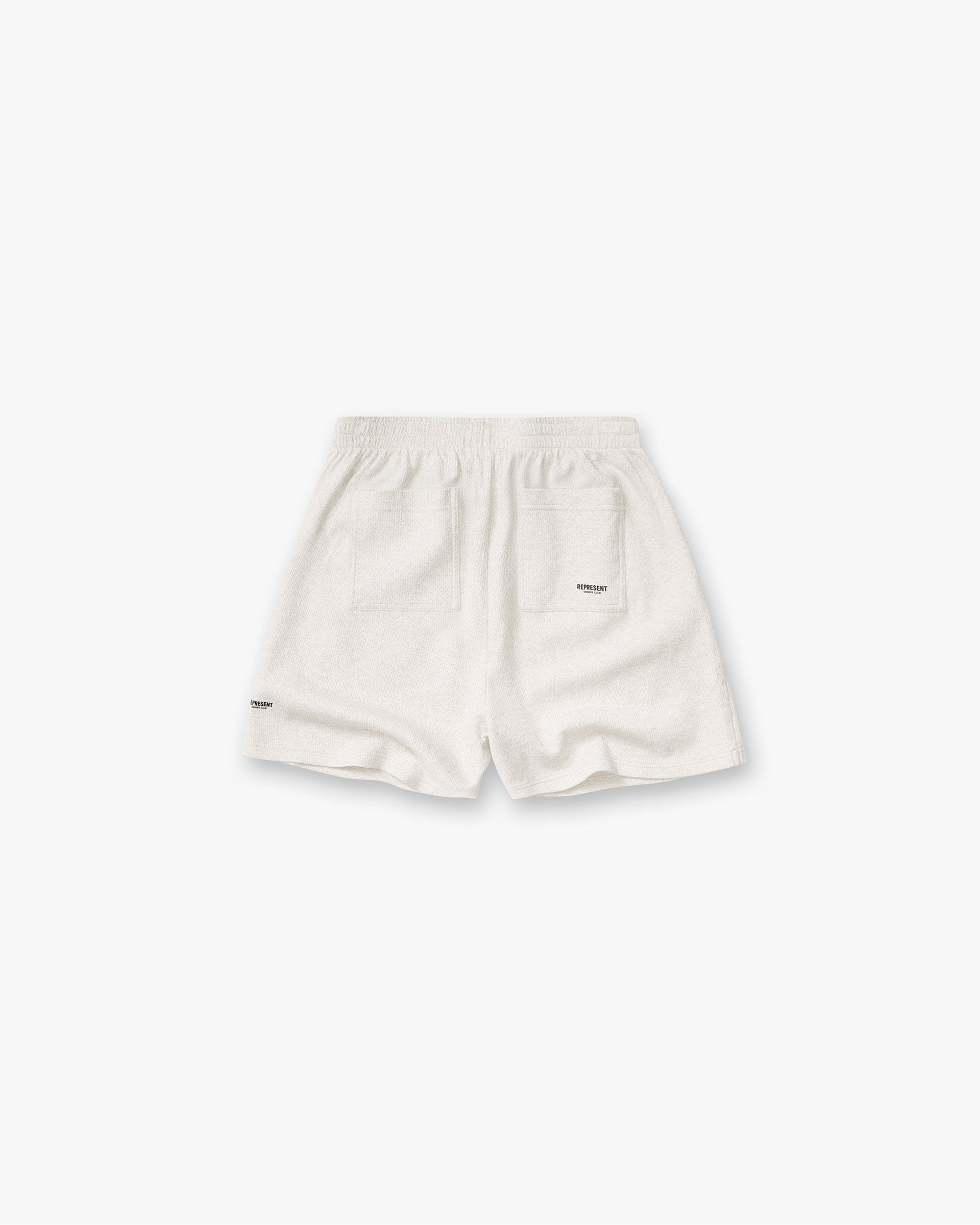 Owners Club Micro Owners Club Mesh Shorts - Cream Marl