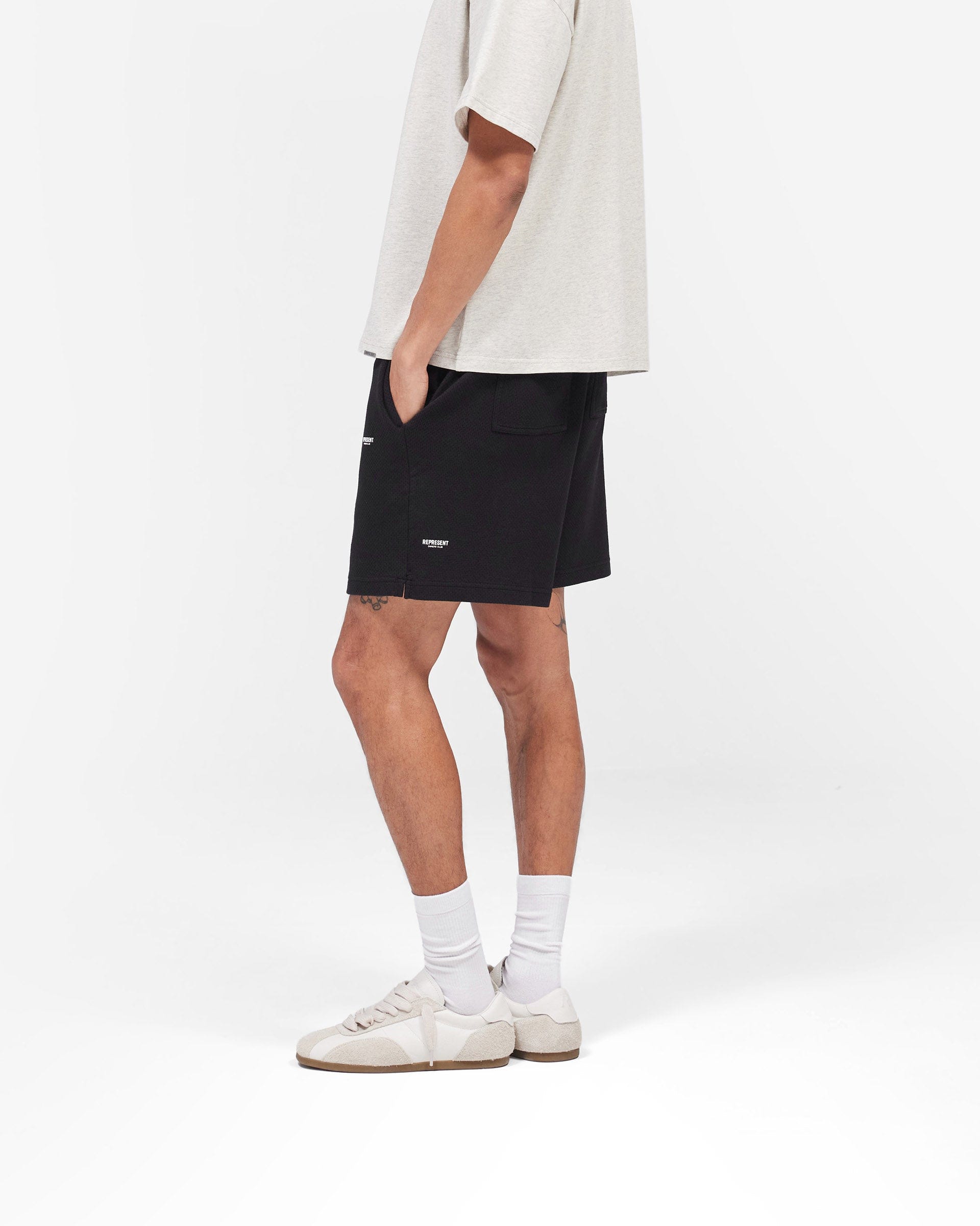 Owners Club Micro Owners Club Mesh Shorts - Black