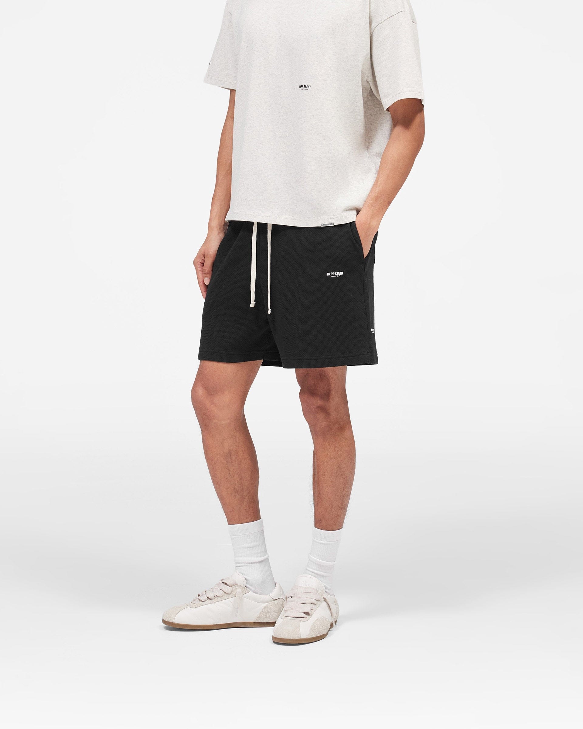 Owners Club Micro Owners Club Mesh Shorts - Black