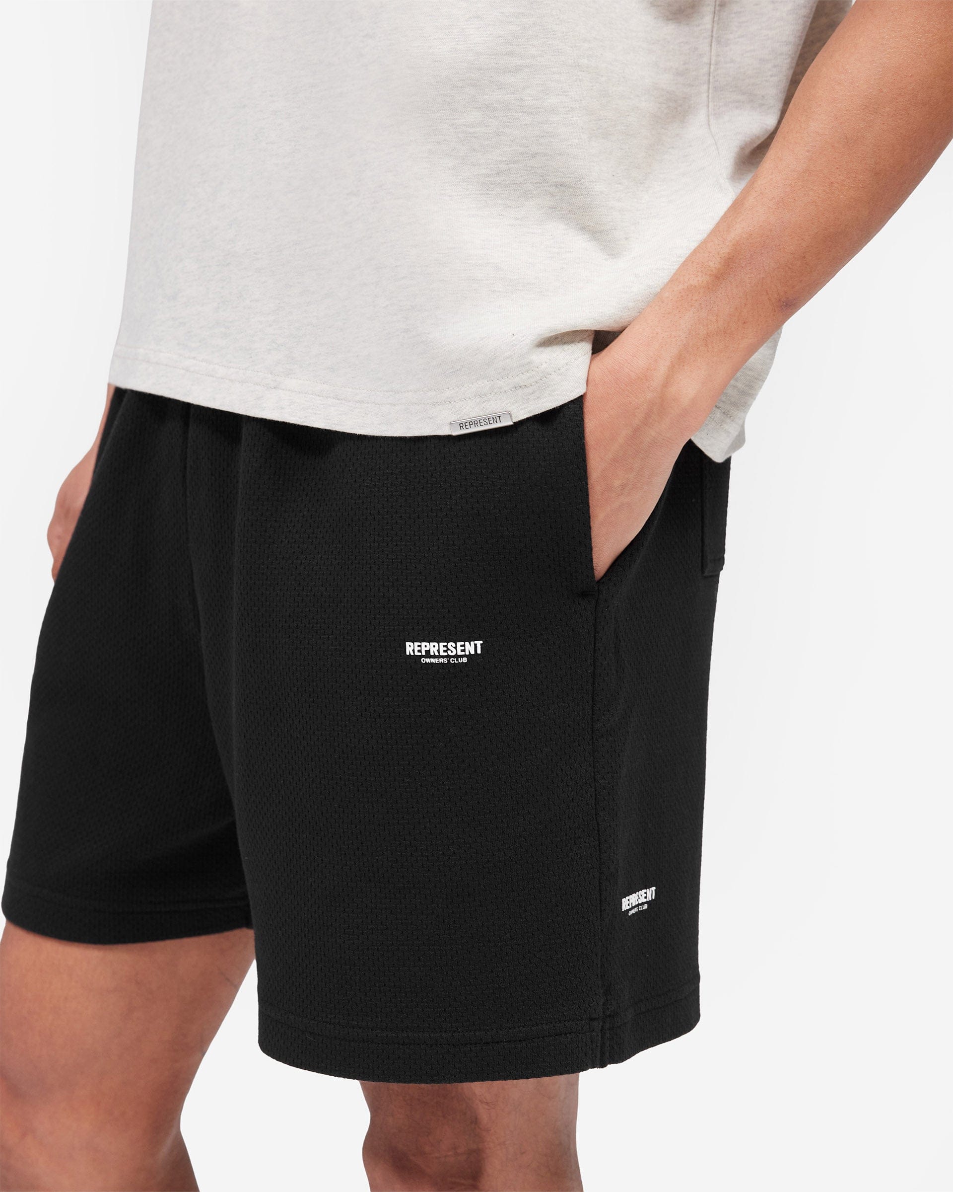Owners Club Micro Owners Club Mesh Shorts - Black