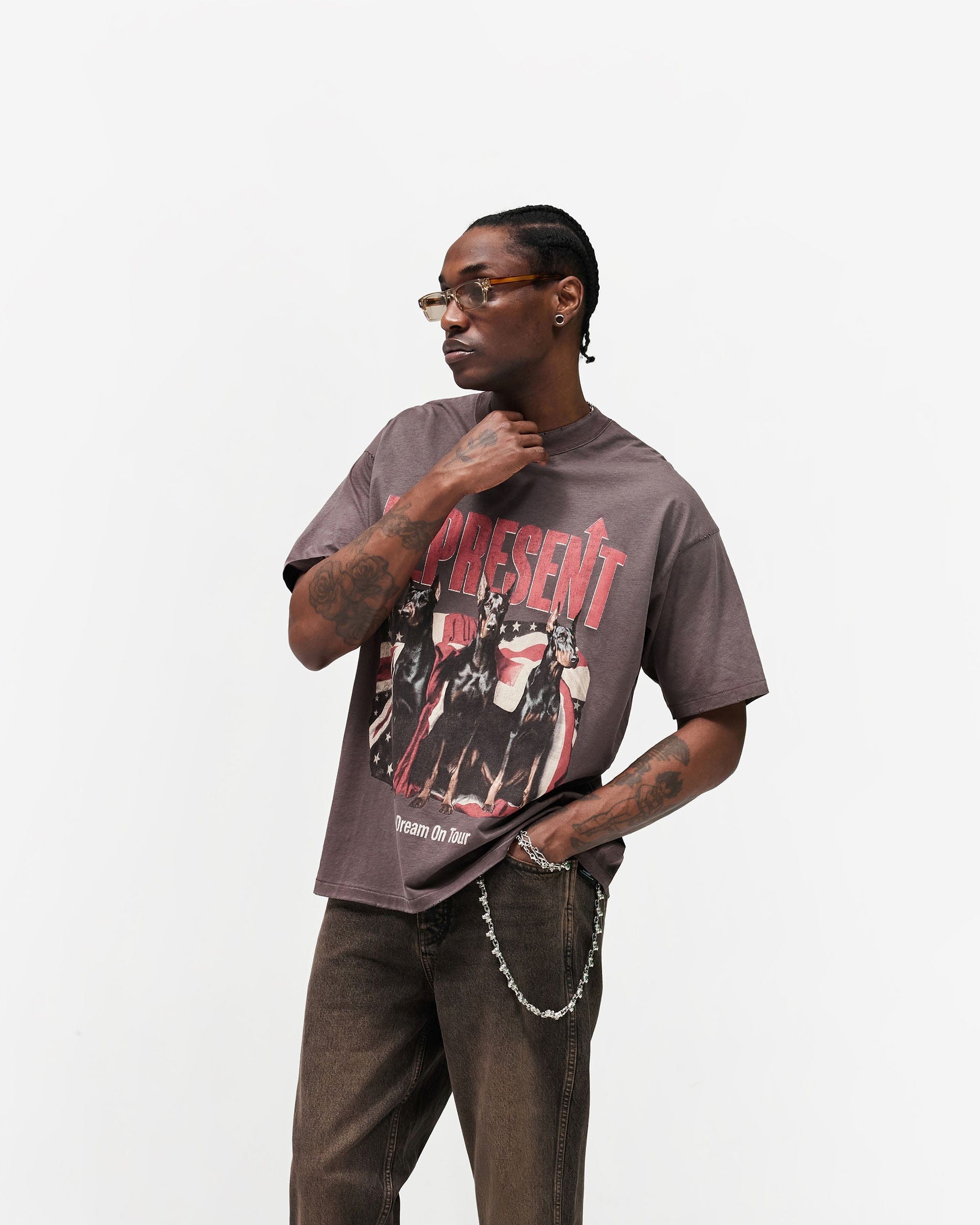 SS26 Dream On Tour T-Shirt - Nero
