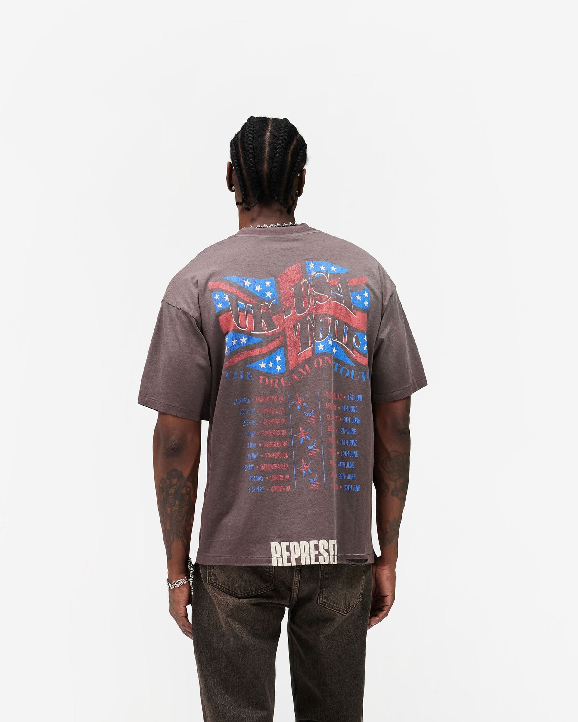 SS26 Dream On Tour T-Shirt - Nero