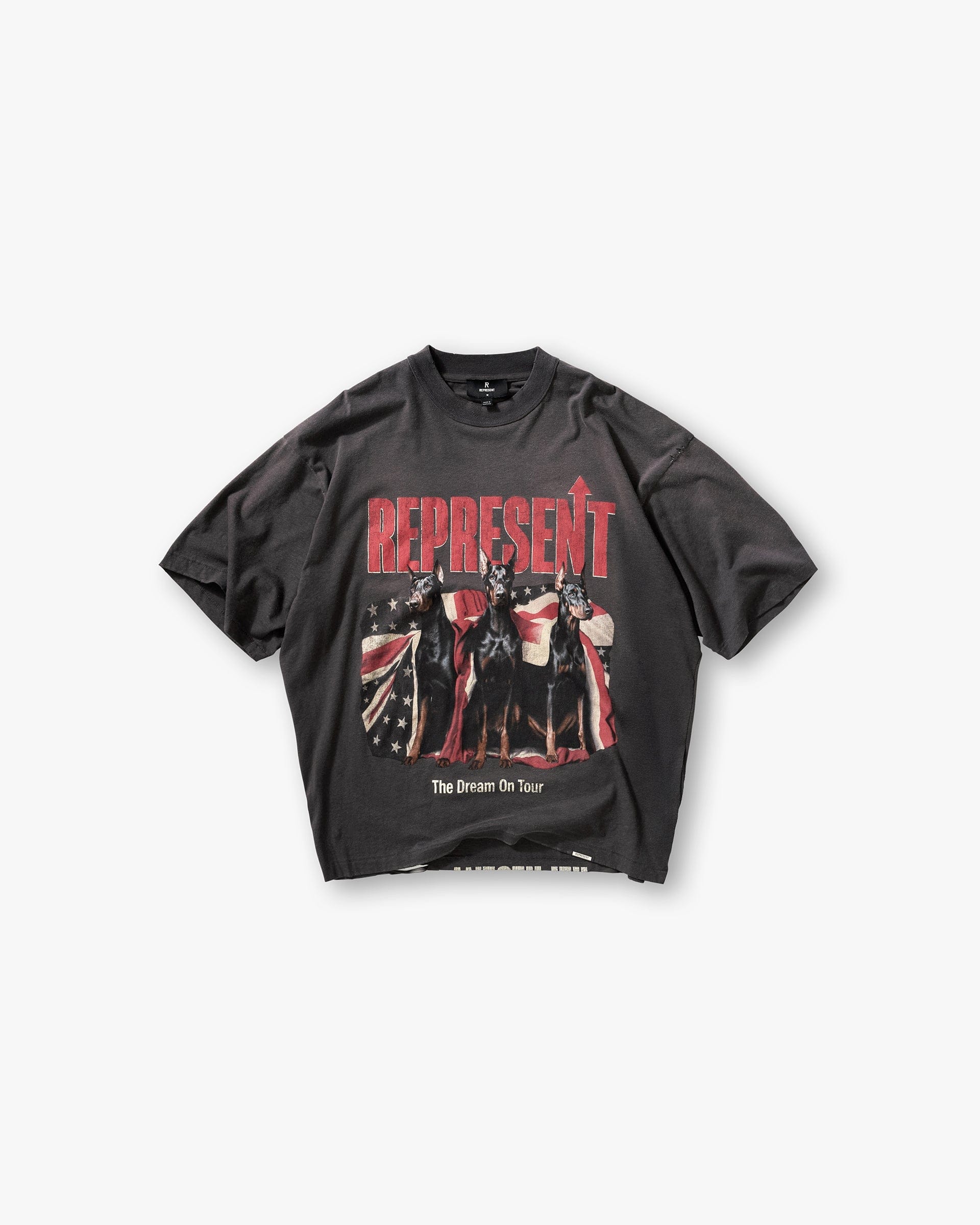 SS26 Dream On Tour T-Shirt - Sun Fade Grey