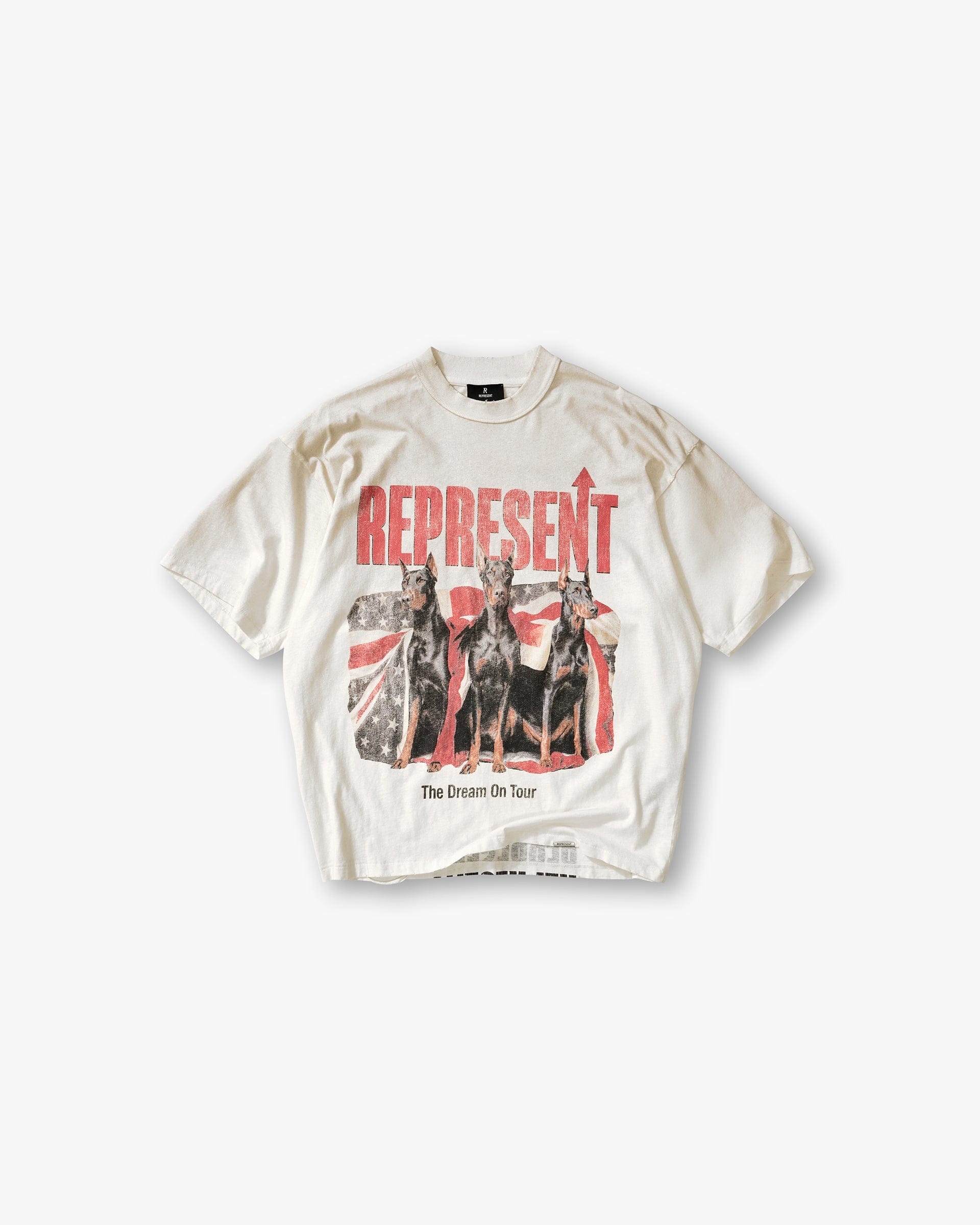 SS26 Dream On Tour T-Shirt - Washed Ecru