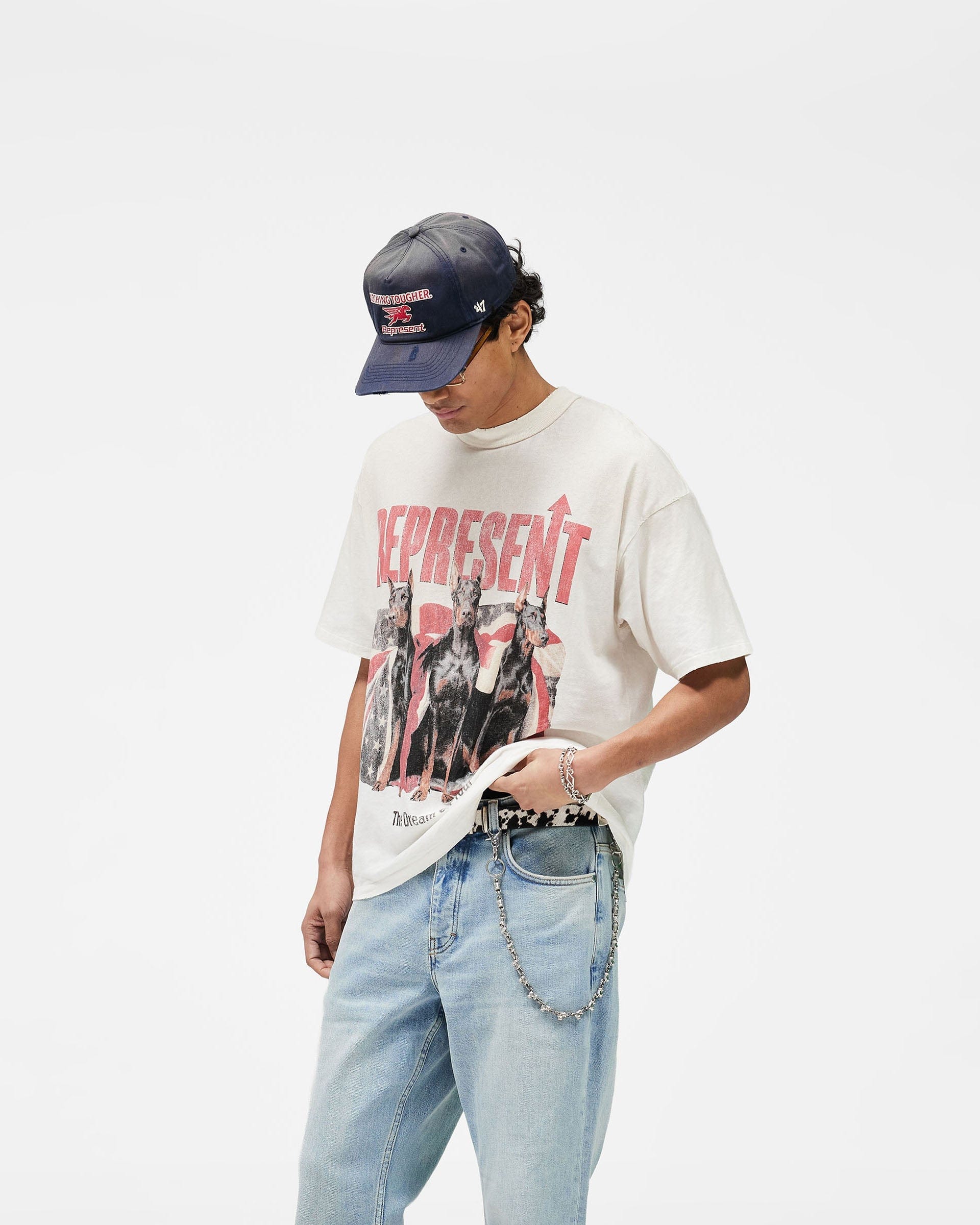 SS26 Dream On Tour T-Shirt - Washed Ecru