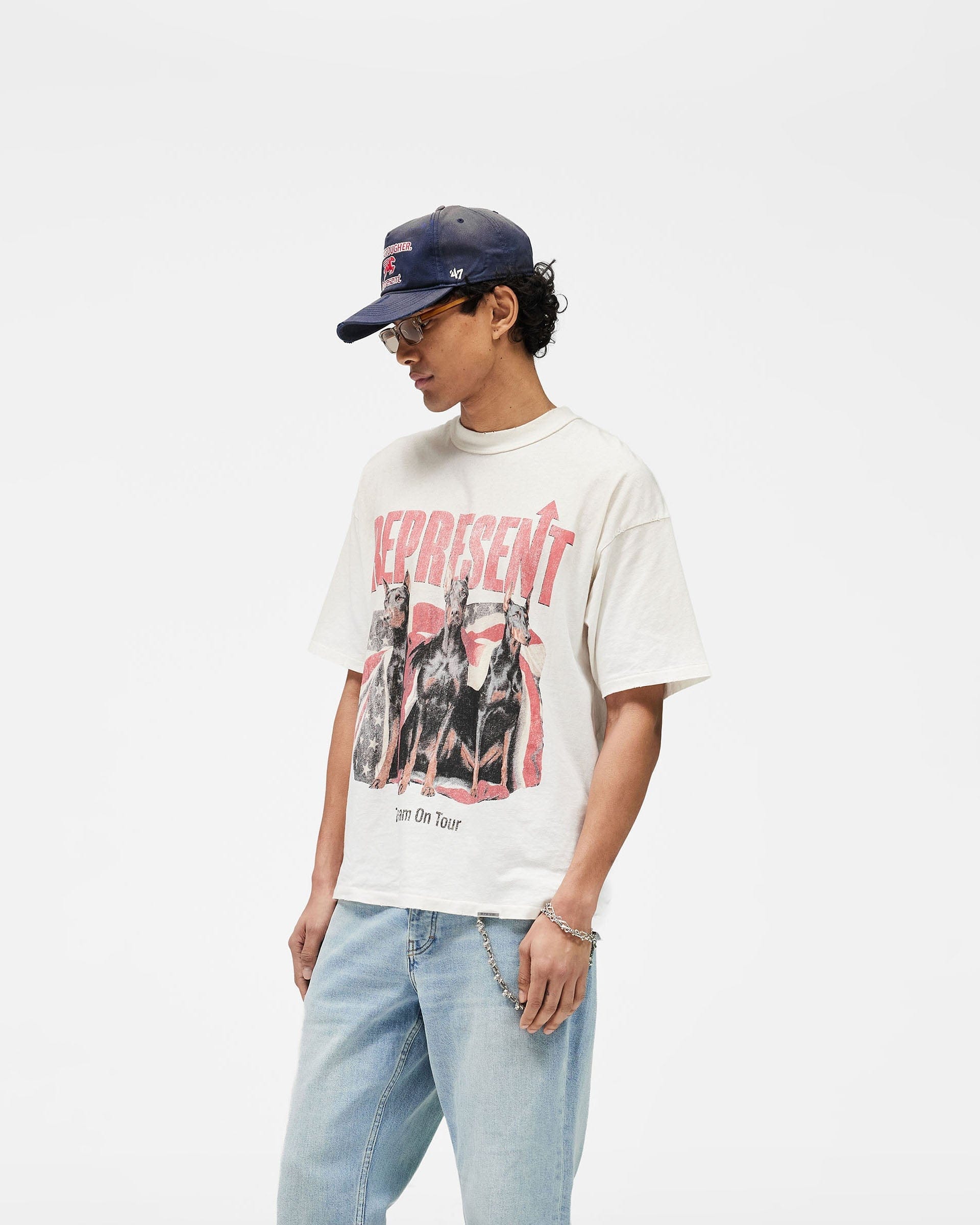 SS26 Dream On Tour T-Shirt - Washed Ecru