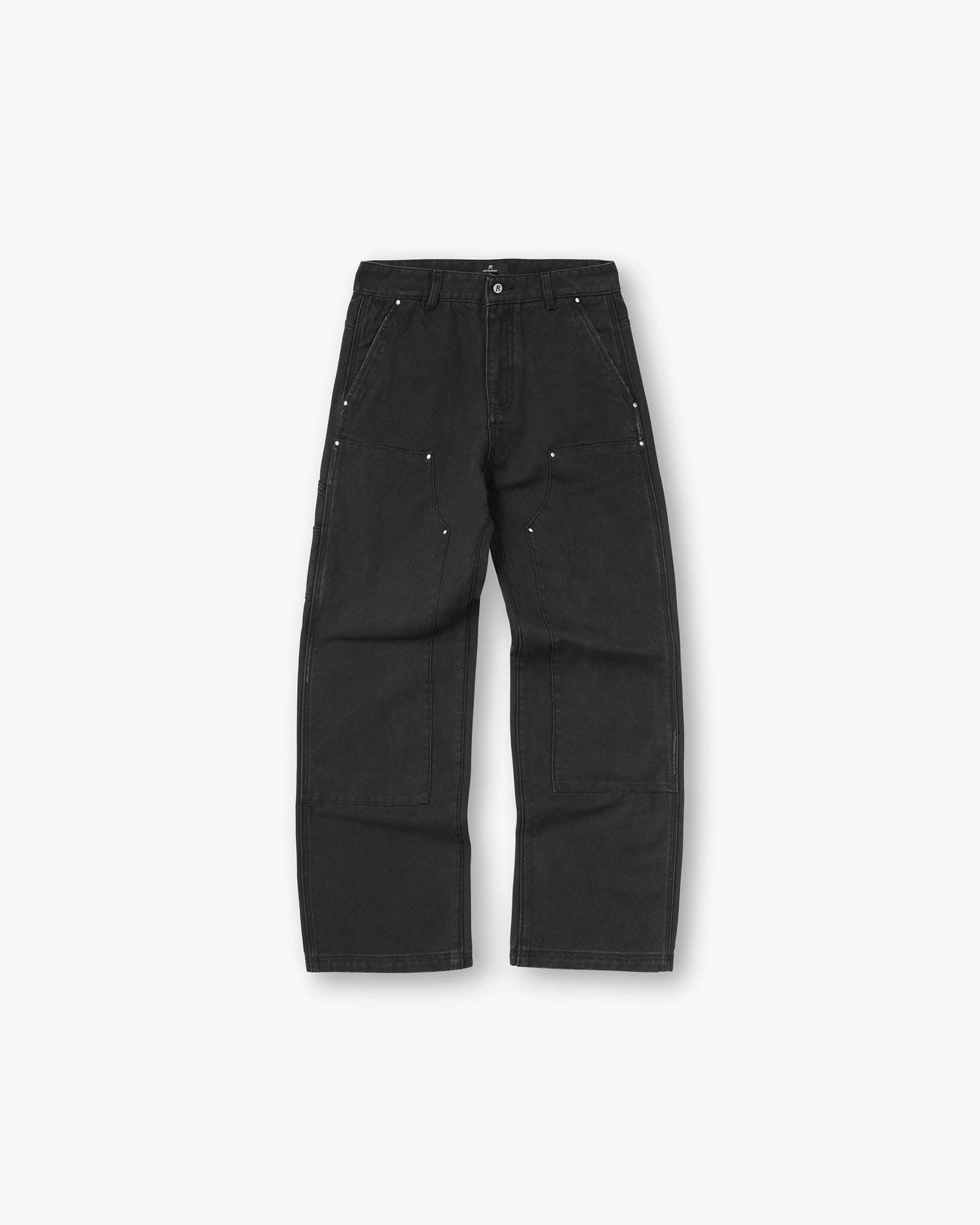 SS26 Heaton Workwear Pant - Jet Black