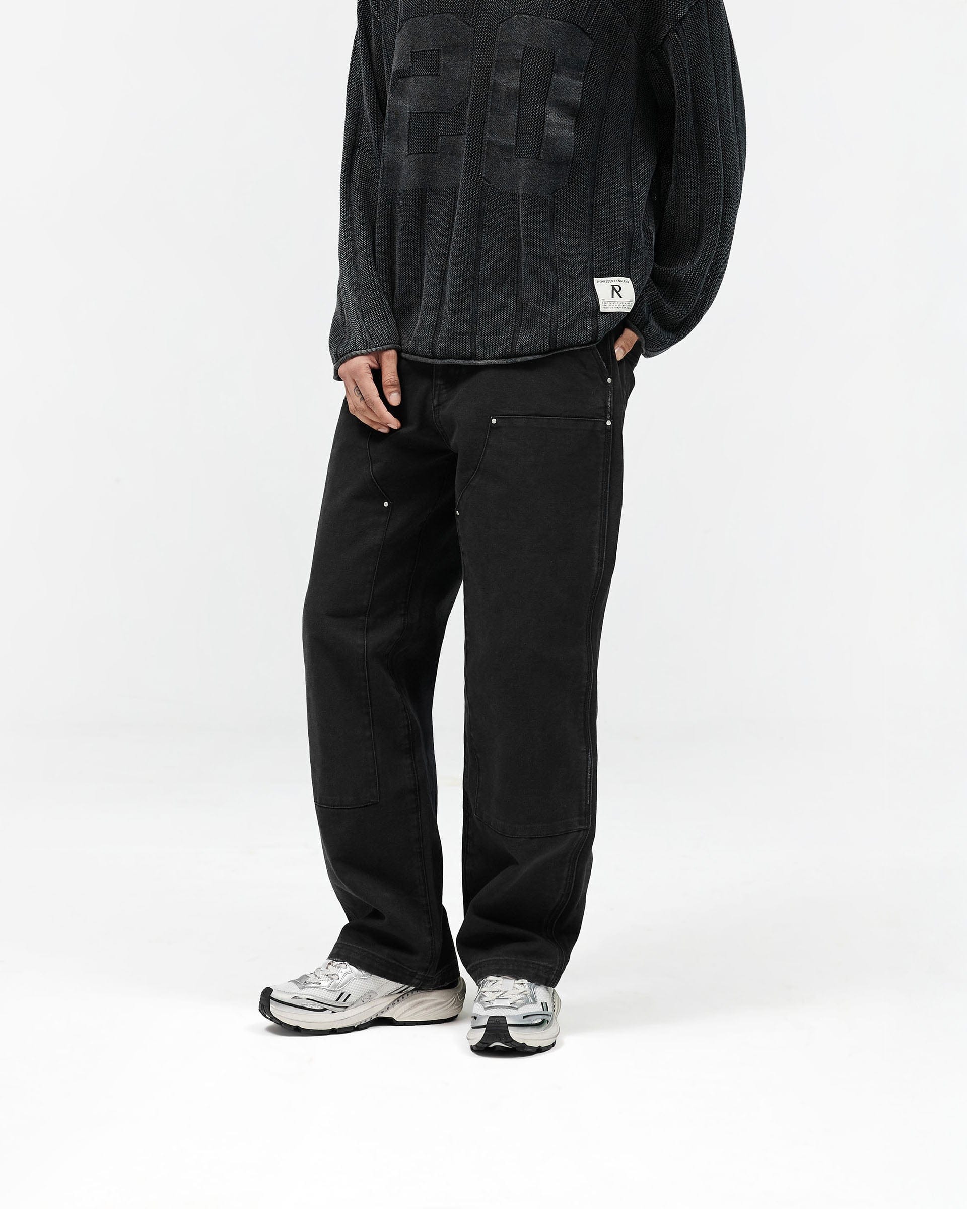 SS26 Heaton Workwear Pant - Jet Black