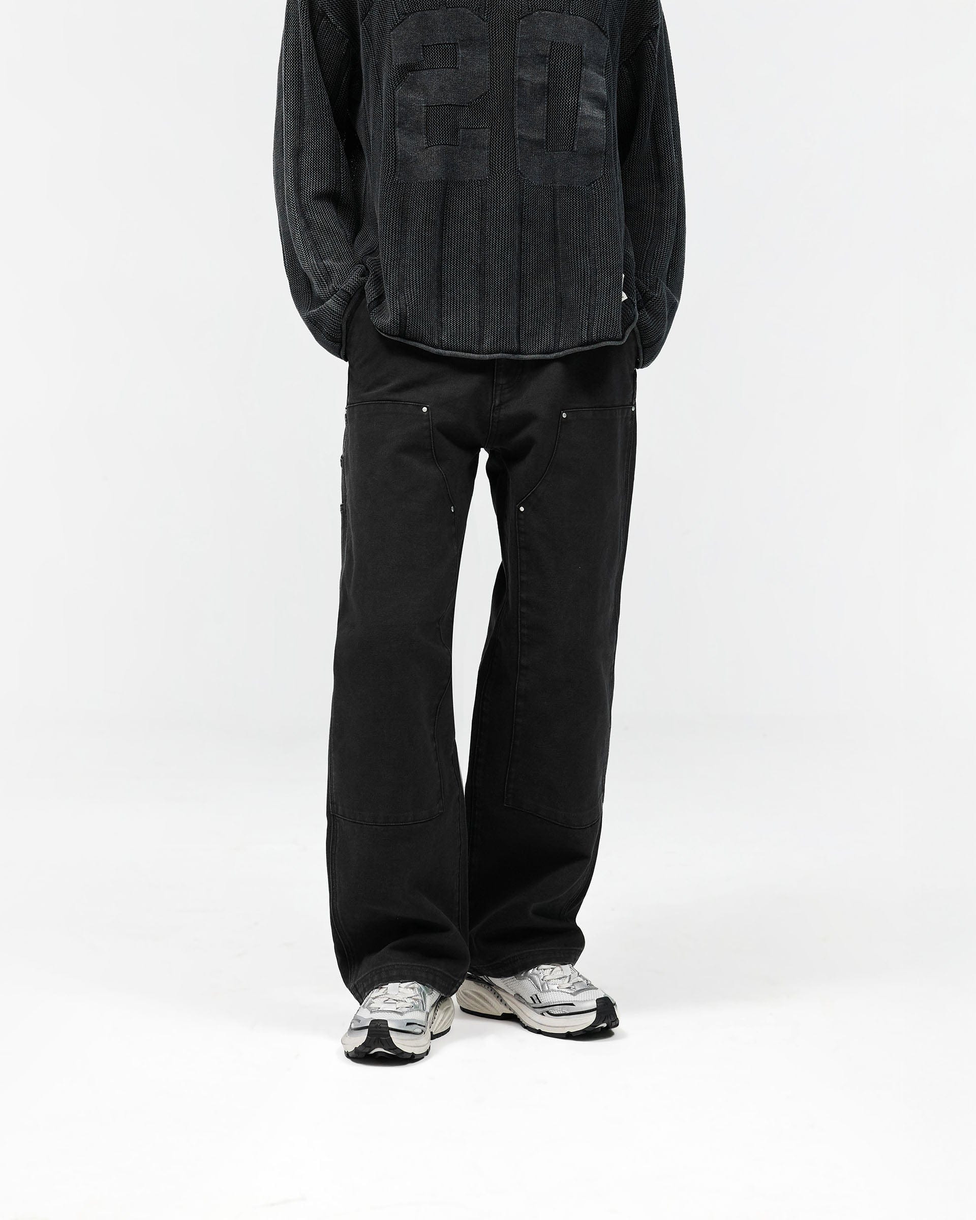 SS26 Heaton Workwear Pant - Jet Black