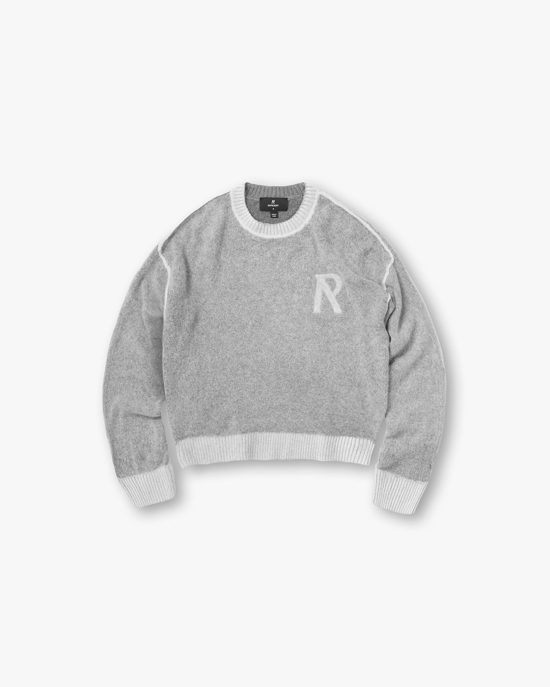 SS26 Laurel Knit Sweater - Sun Fade Grey