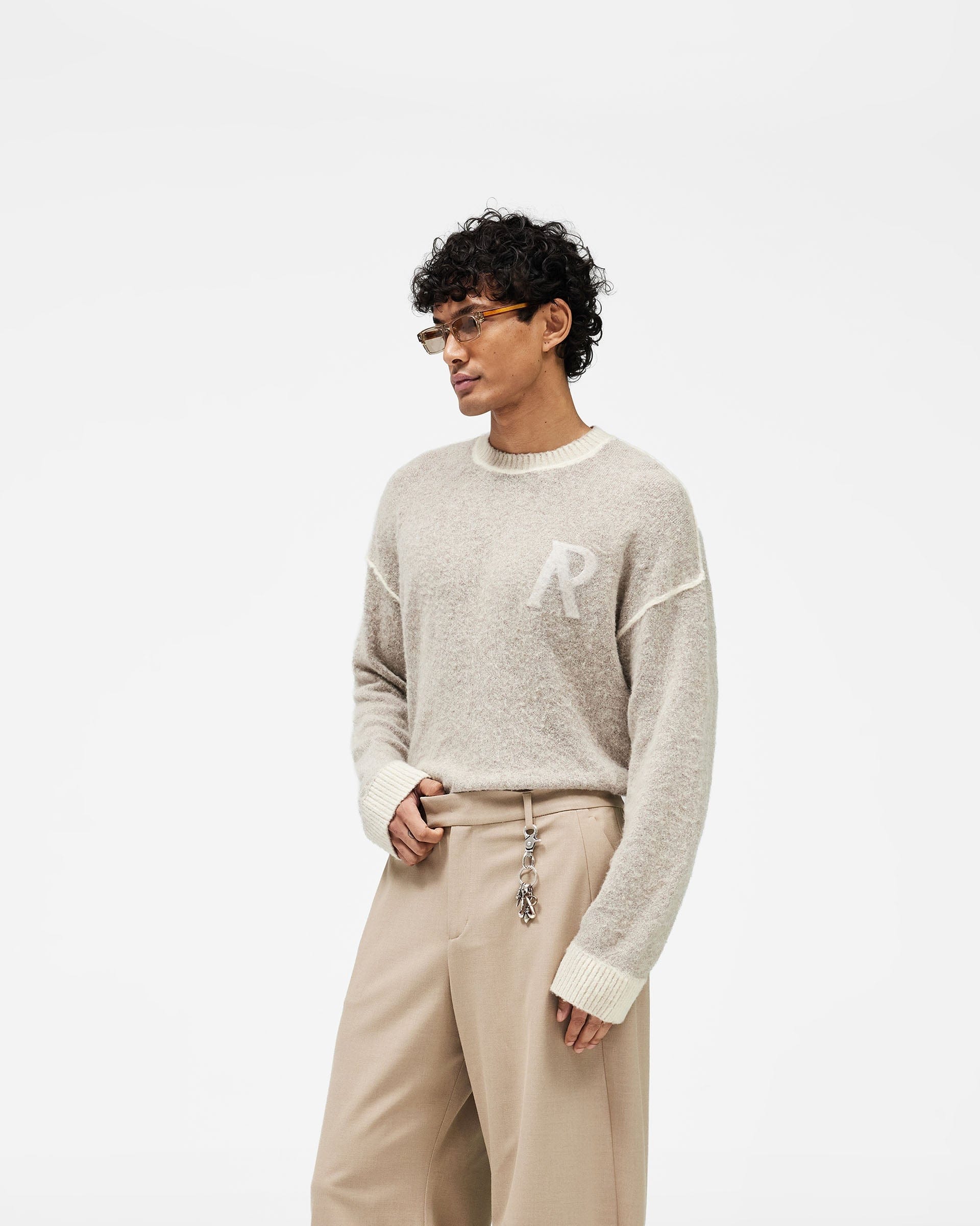 SS26 Laurel Knit Sweater - Latte